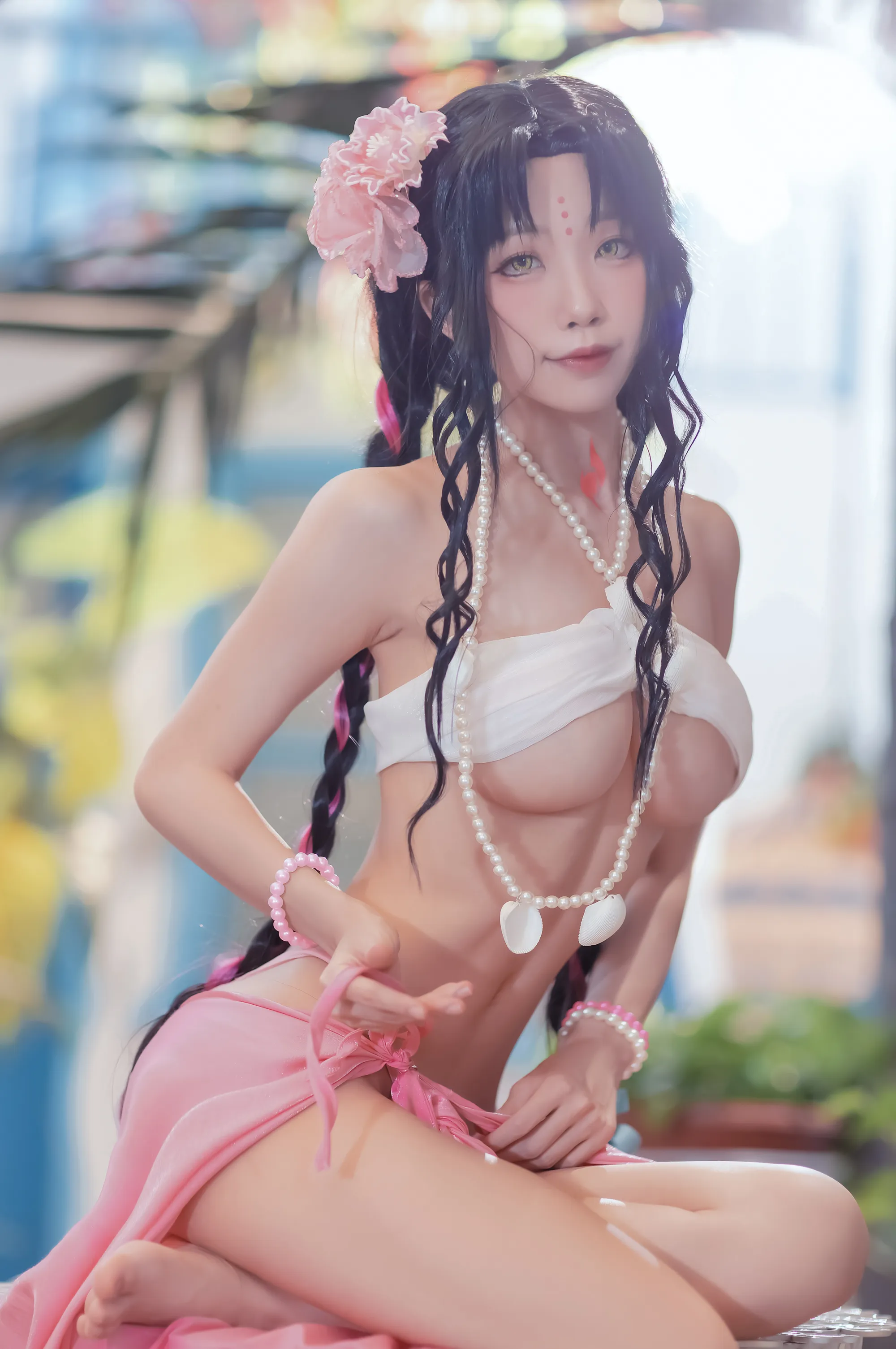 Cosplay Shui Miao aqua NO 058 Killing Academy Swimsuit 30P 49MB