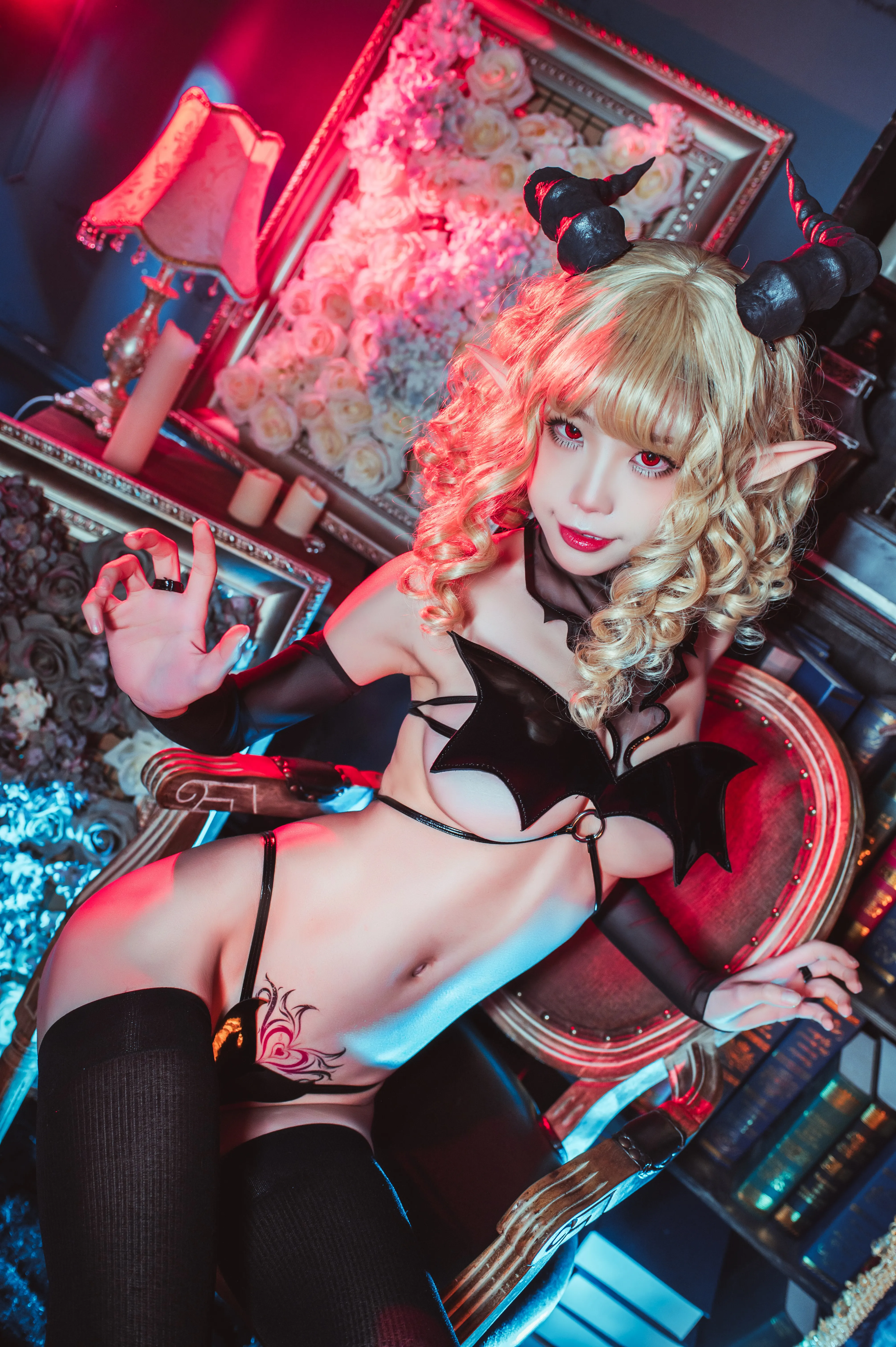 Cosplay Shui Miao aqua NO 031 Sheep Hoof Demon 40P 506MB