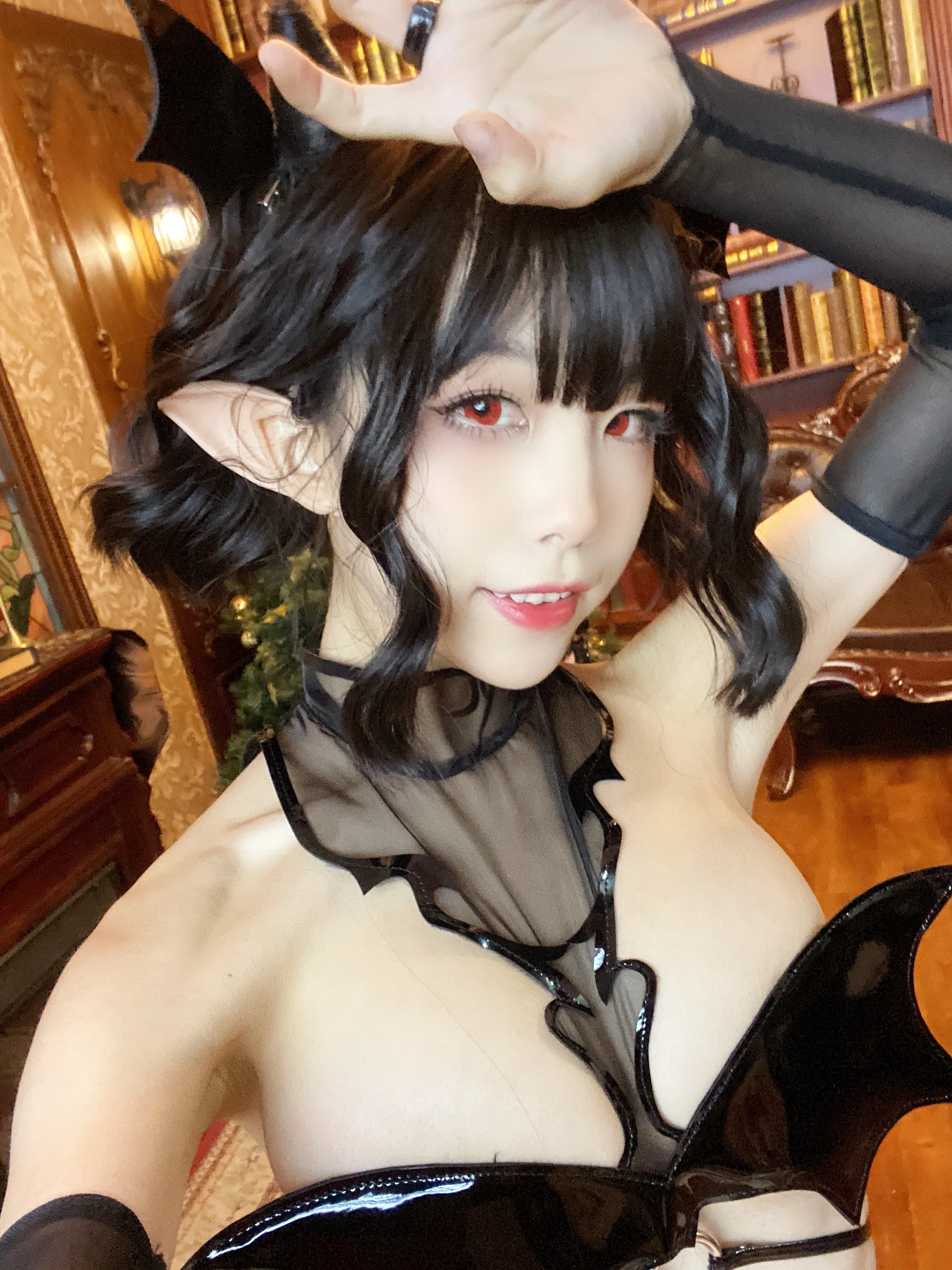 Cosplay Shui Miao aqua NO 033 Succubus selfie 66P1V 162MB