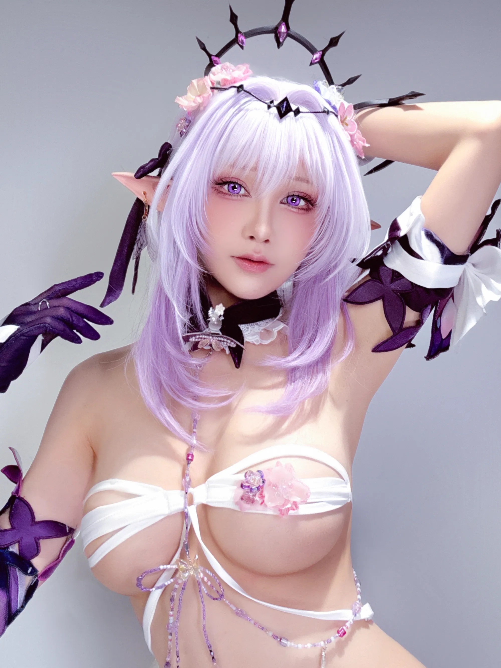 Cosplay Shui Miao Aqua NO 222 Xia Die and Fuludlis Selfie 45P 70MB