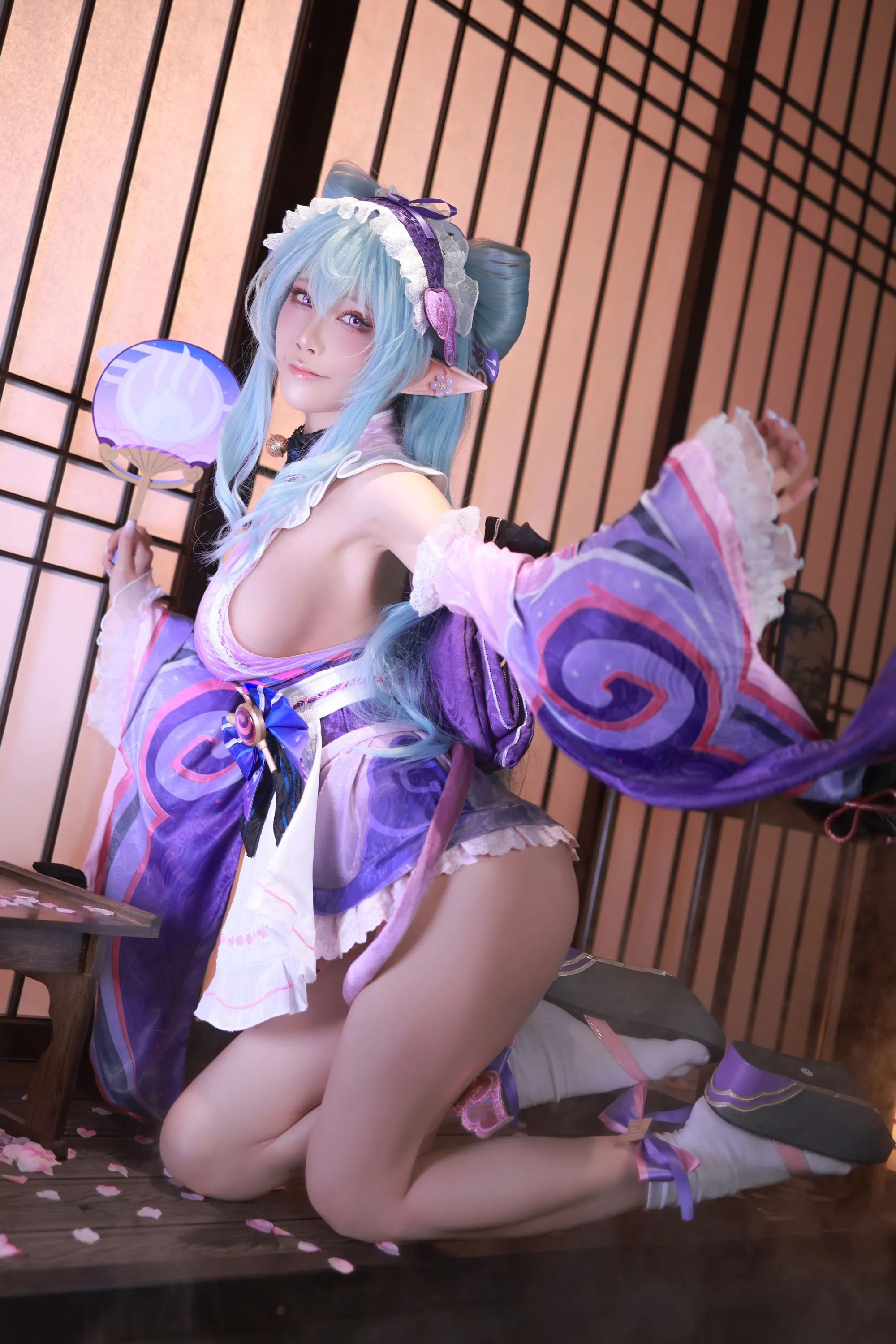 Cosplay Shui Miao Aqua NO 211 Genshin Impact Dream Yue Ruixi 69P 92MB