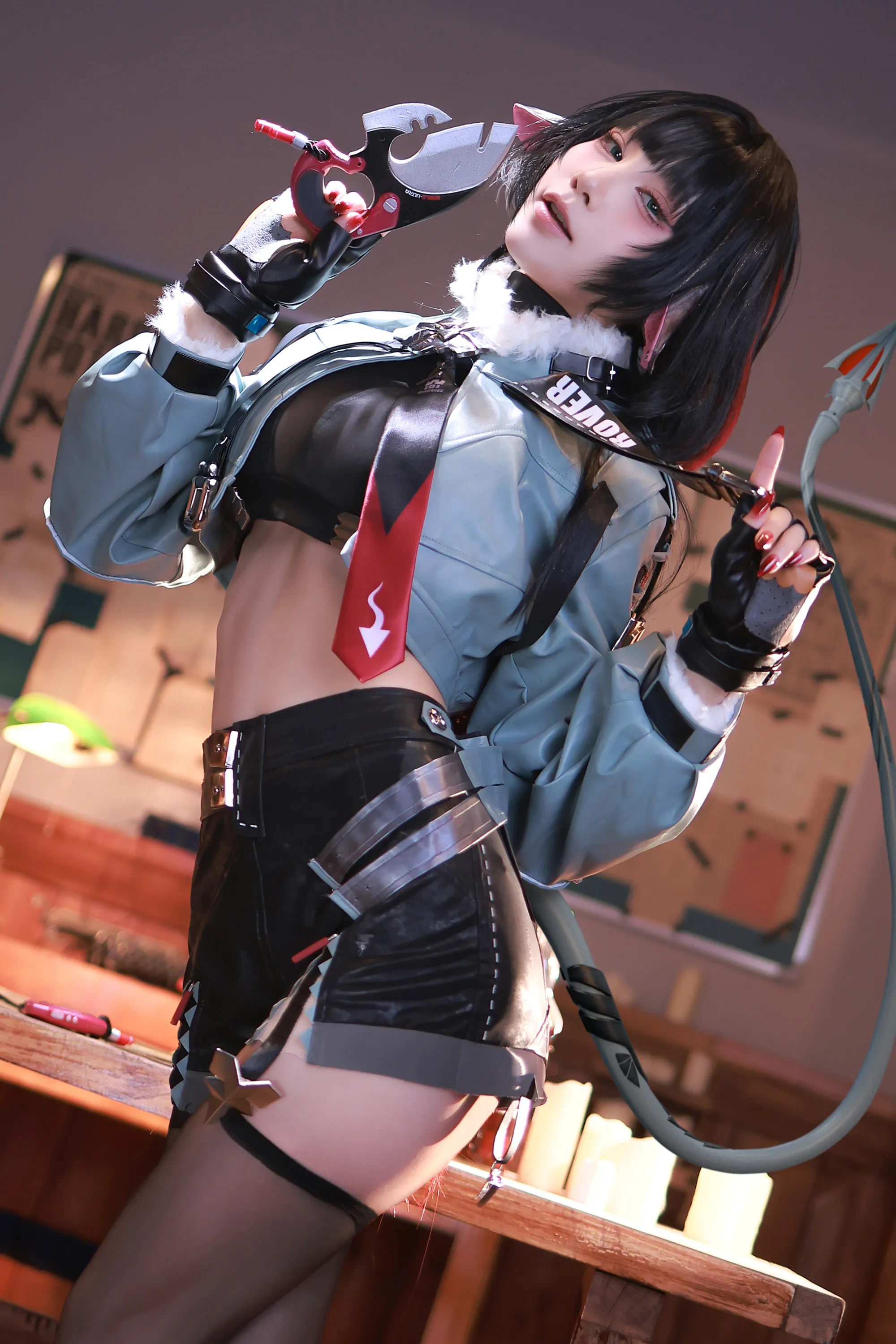 Cosplay Shui Miao Aqua NO 196 Jian Du 91P 145MB