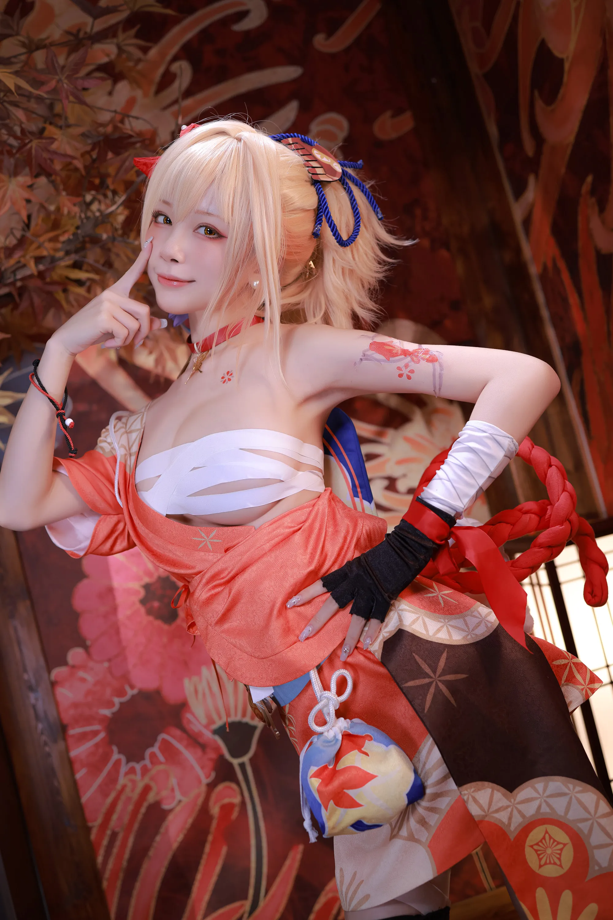 Cosplay Shui Miao aqua NO 107 Naganohara Yoshimiya 101P 121MB