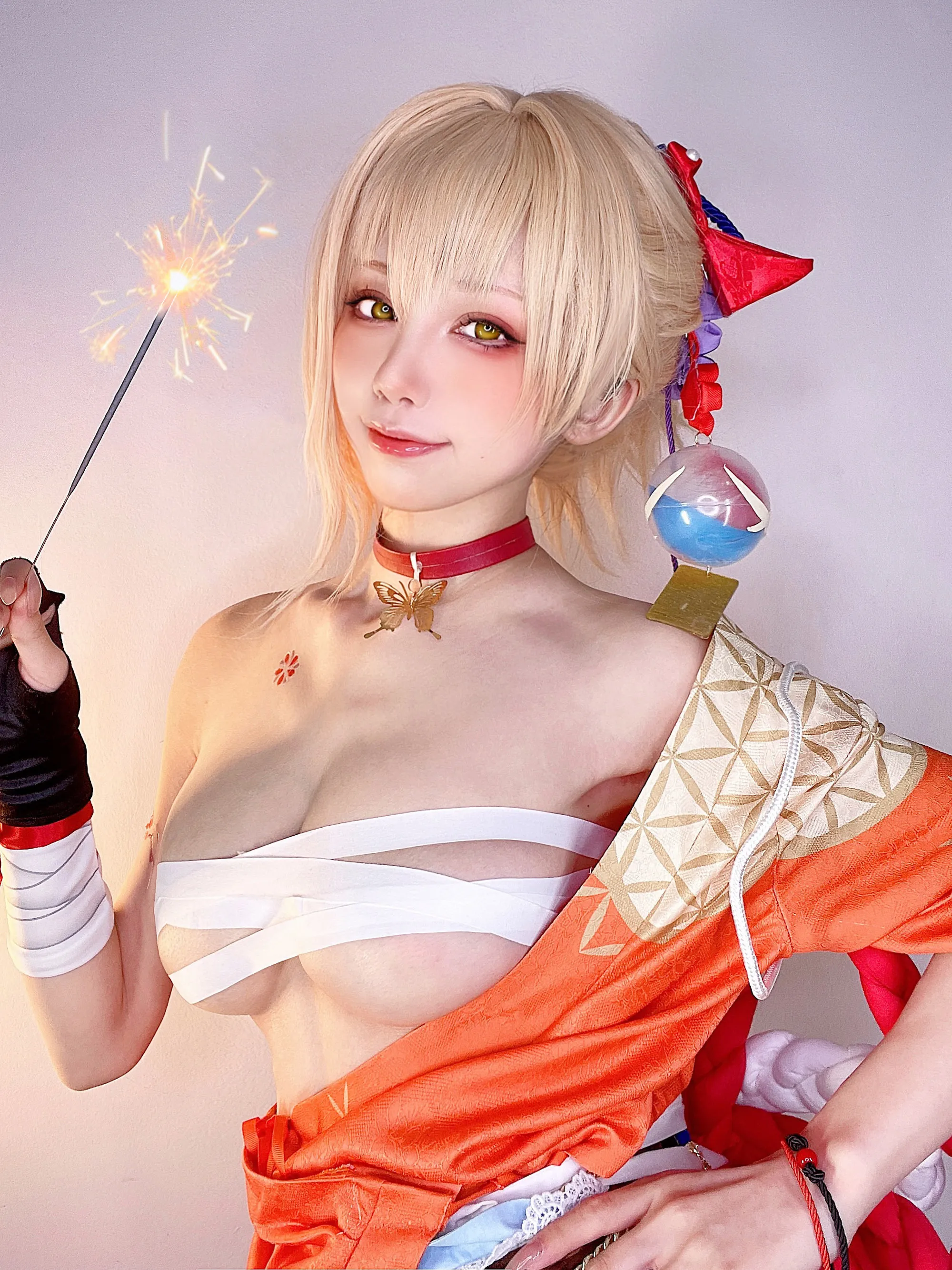 Cosplay 2022 08 17 â Yomiya and Fireworks â - 3D DongHua Art