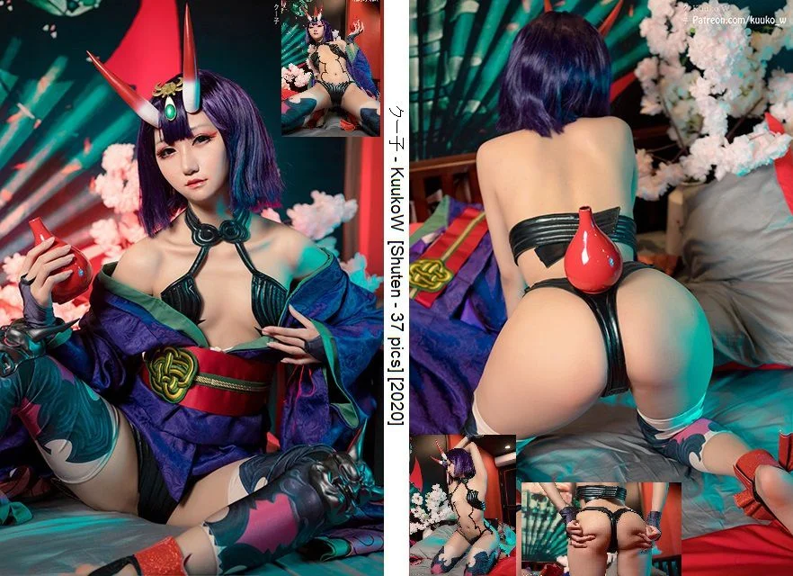 Kuuko W NO 022 Shuten Douji 57P 6V 168 68MB - 3D DongHua Art