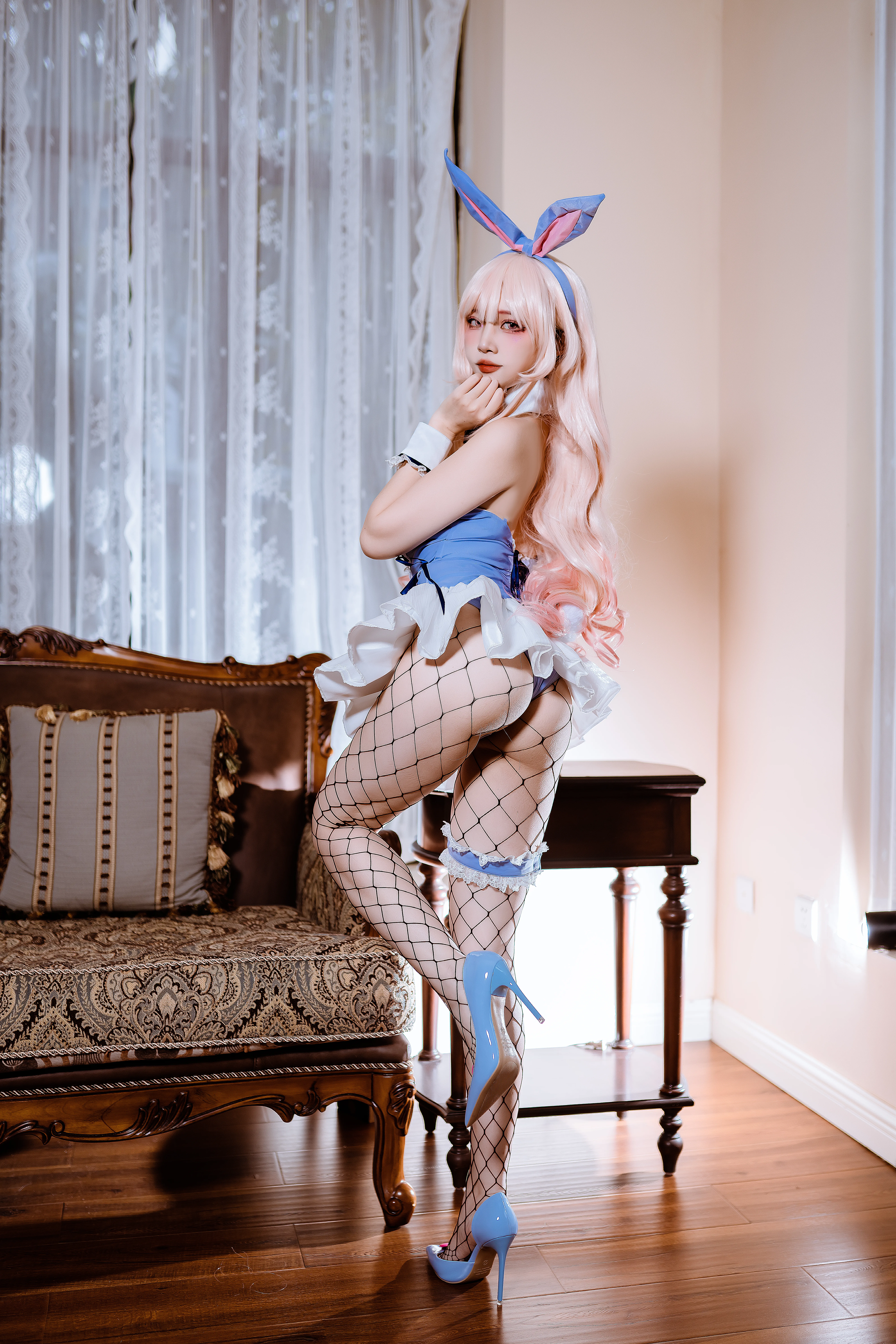 Nisa Nisa NO 170 Haimeng Blue Bunny Girl 30P 653MB