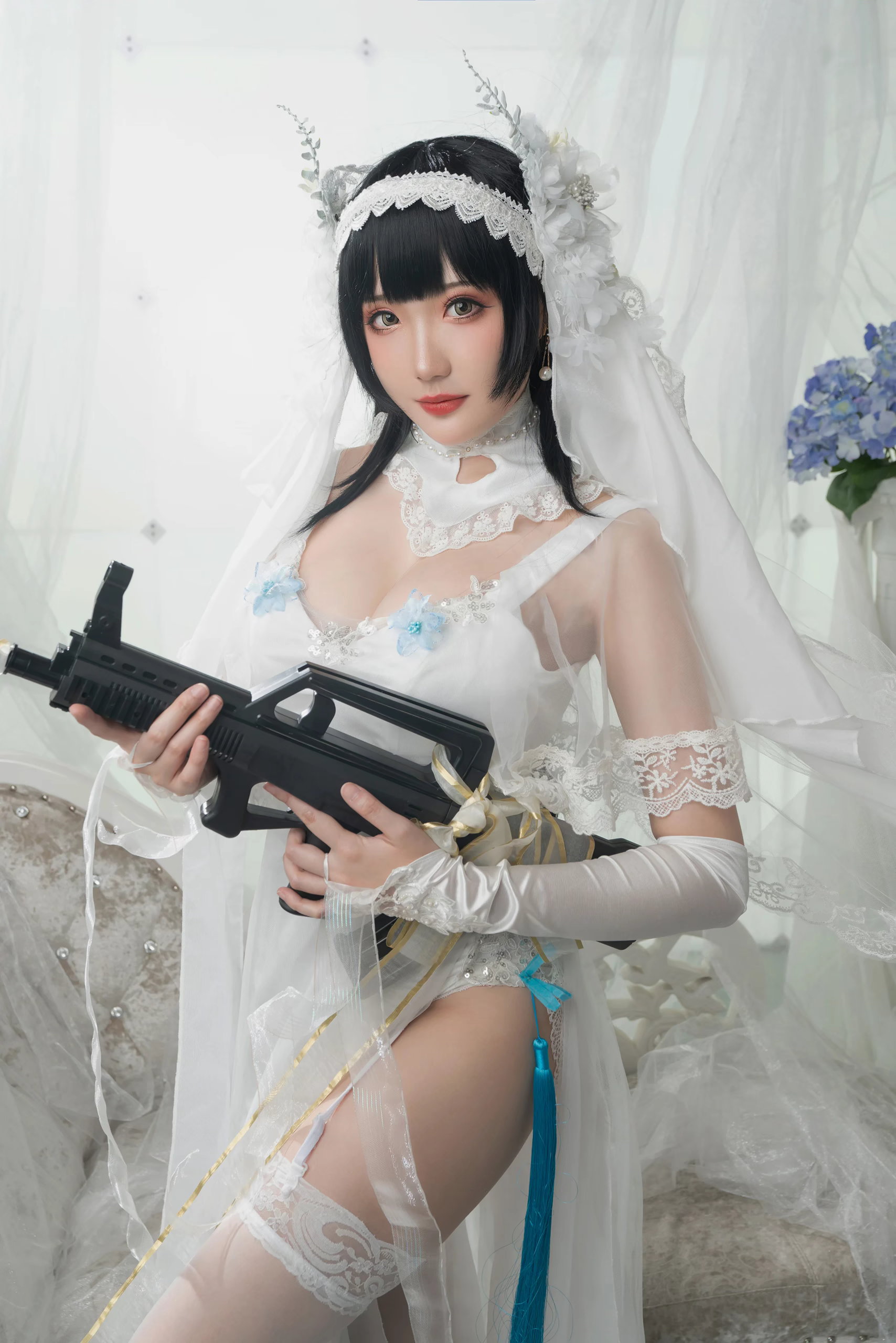 [Cosplay] Guaxi Jiang - NO.038 95 style flower wedding [30P-130MB]