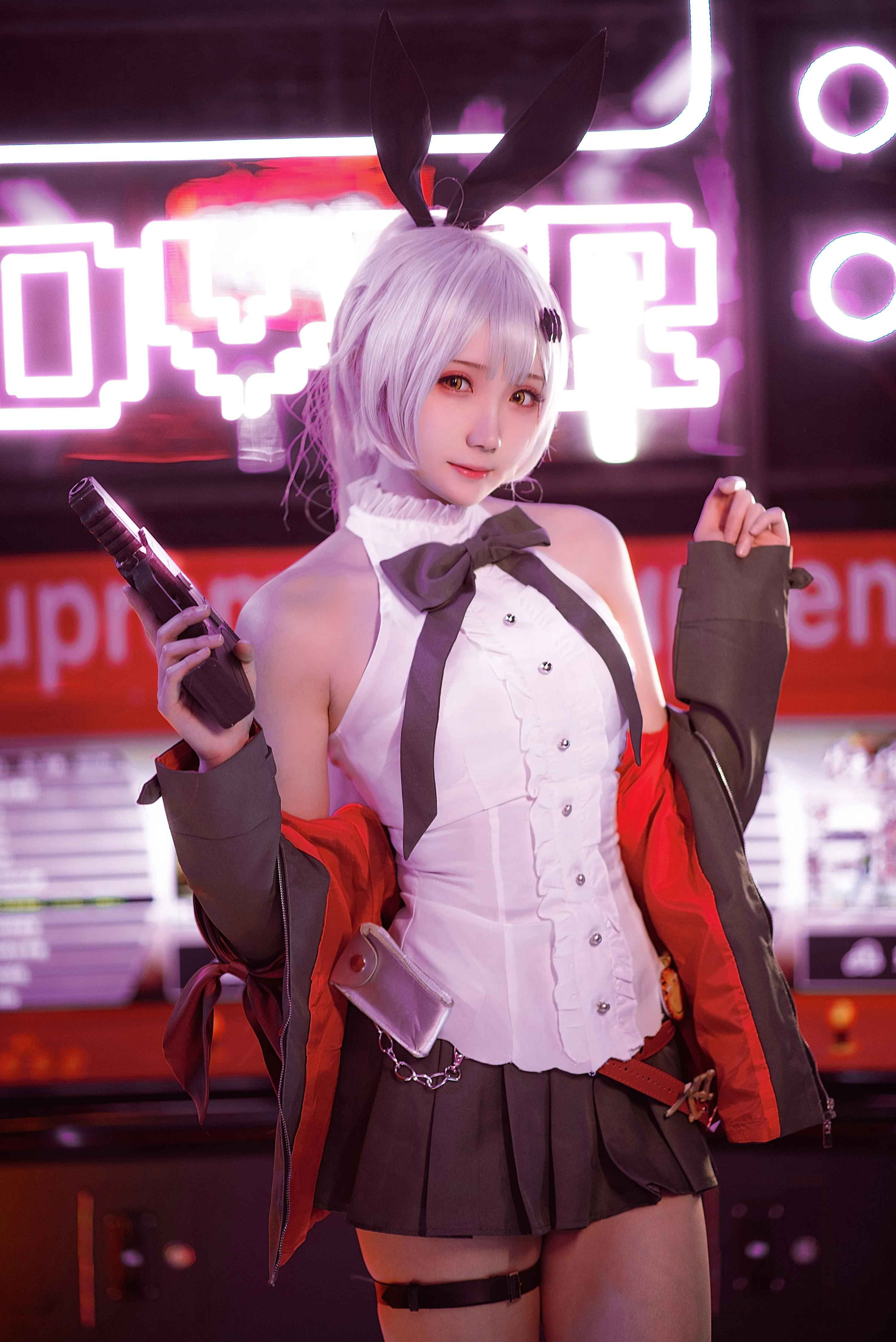 [Cosplay] Guaxi Jiang - NO.070 Girls Frontline FN-57 [22P-127MB]