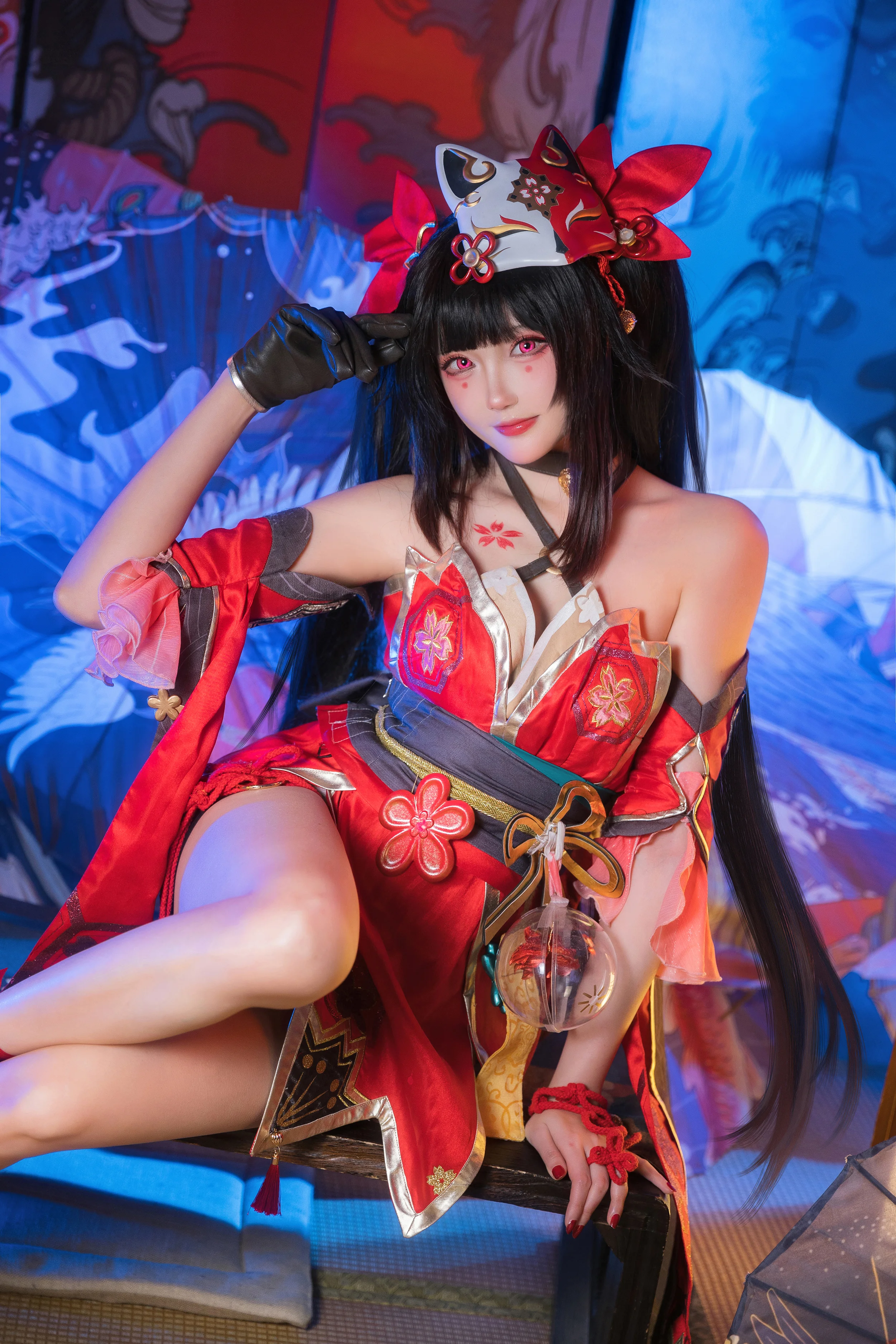 [Cosplay] Guaxi Jiang - NO.099 Collapse Star Dome Railway Fireworks [21P-149MB]