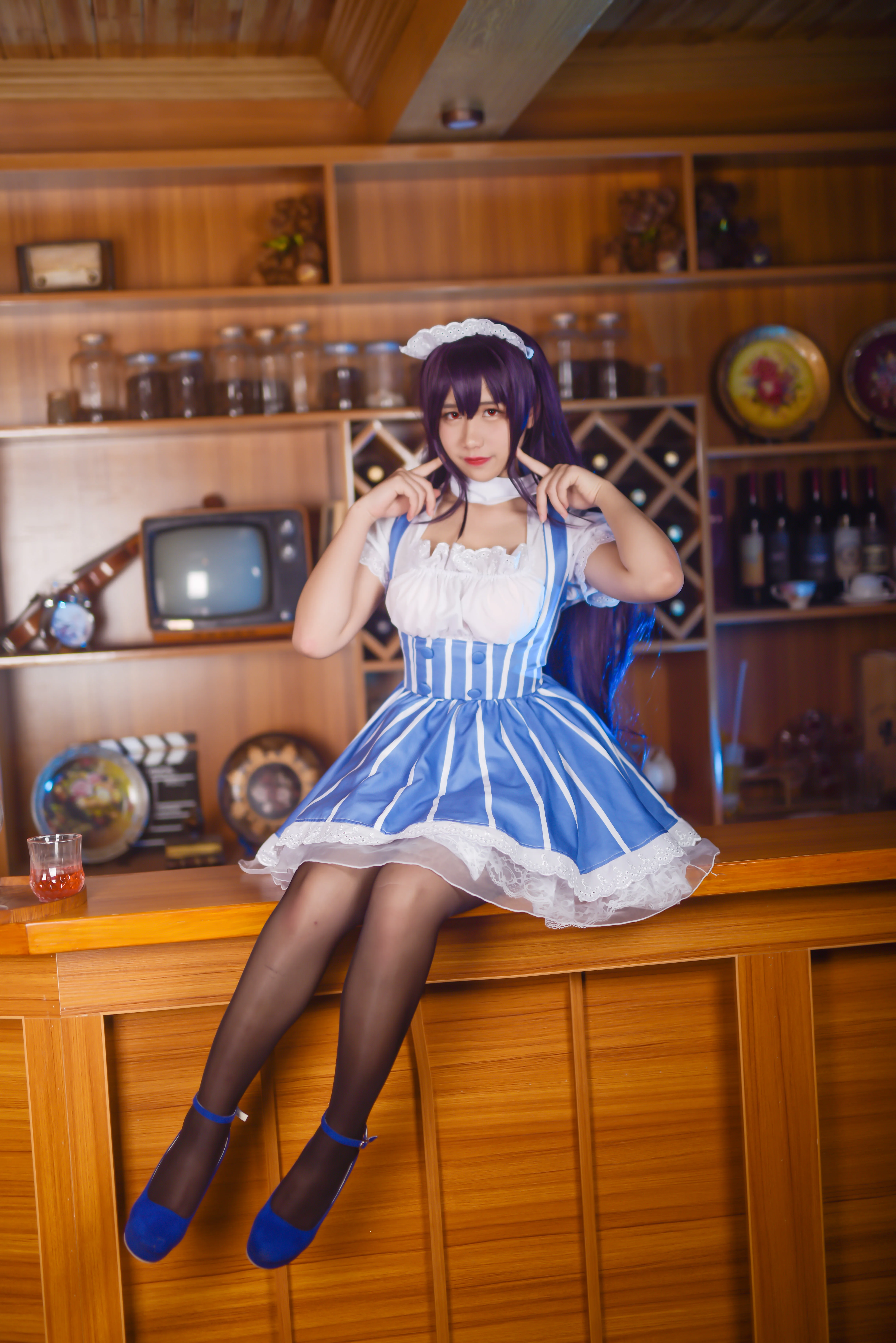 [Cosplay] Nine Qu Jean - NO.026 Shiyu Shiyu Maid [34P-122MB]