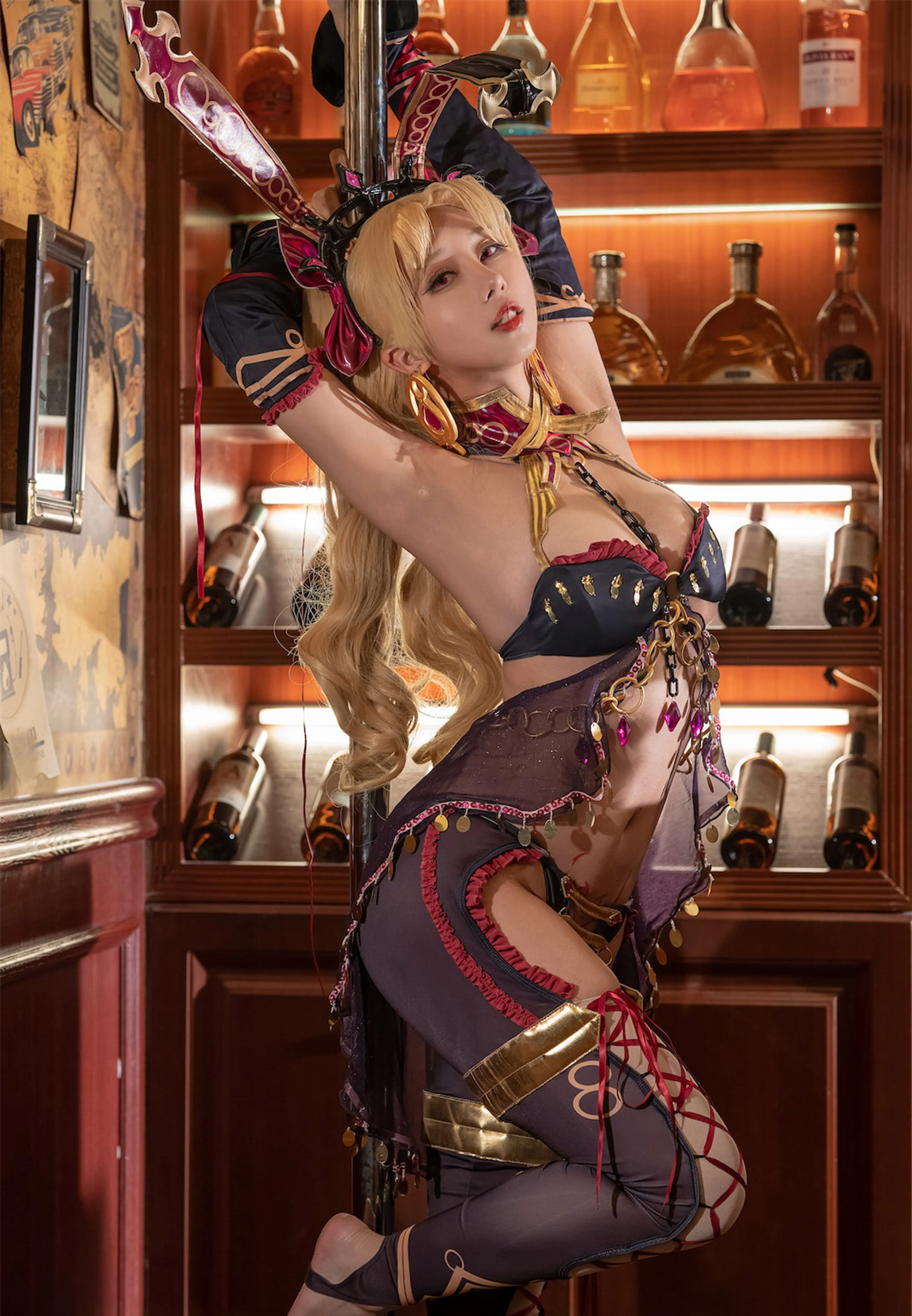 Yunxixi - NO.024 Nipples, Gunlin Fanbuki Girl [40P5V-400MB]