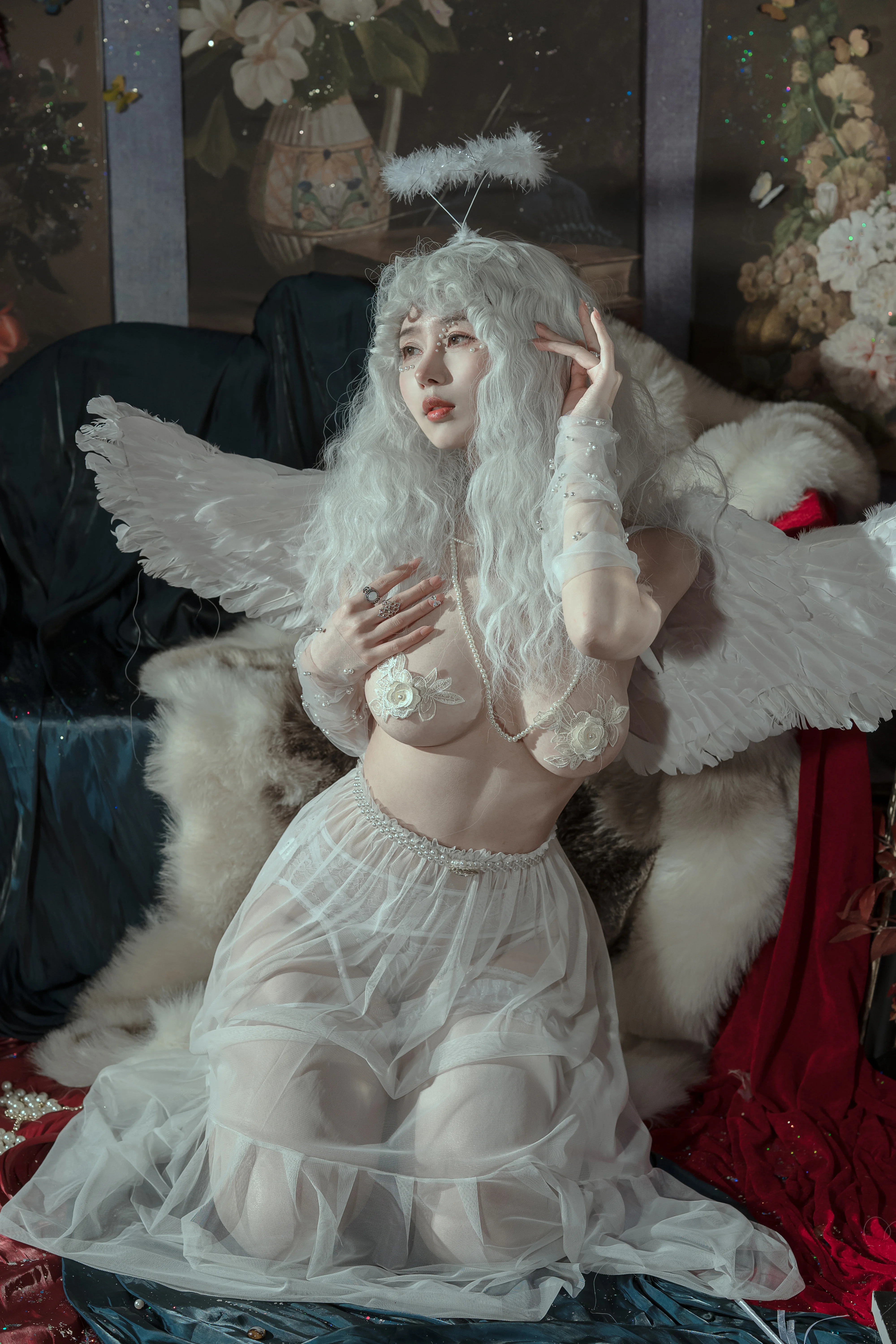 Yunxixi - NO.035 Milk Peach N44 Angel [50P-382MB]