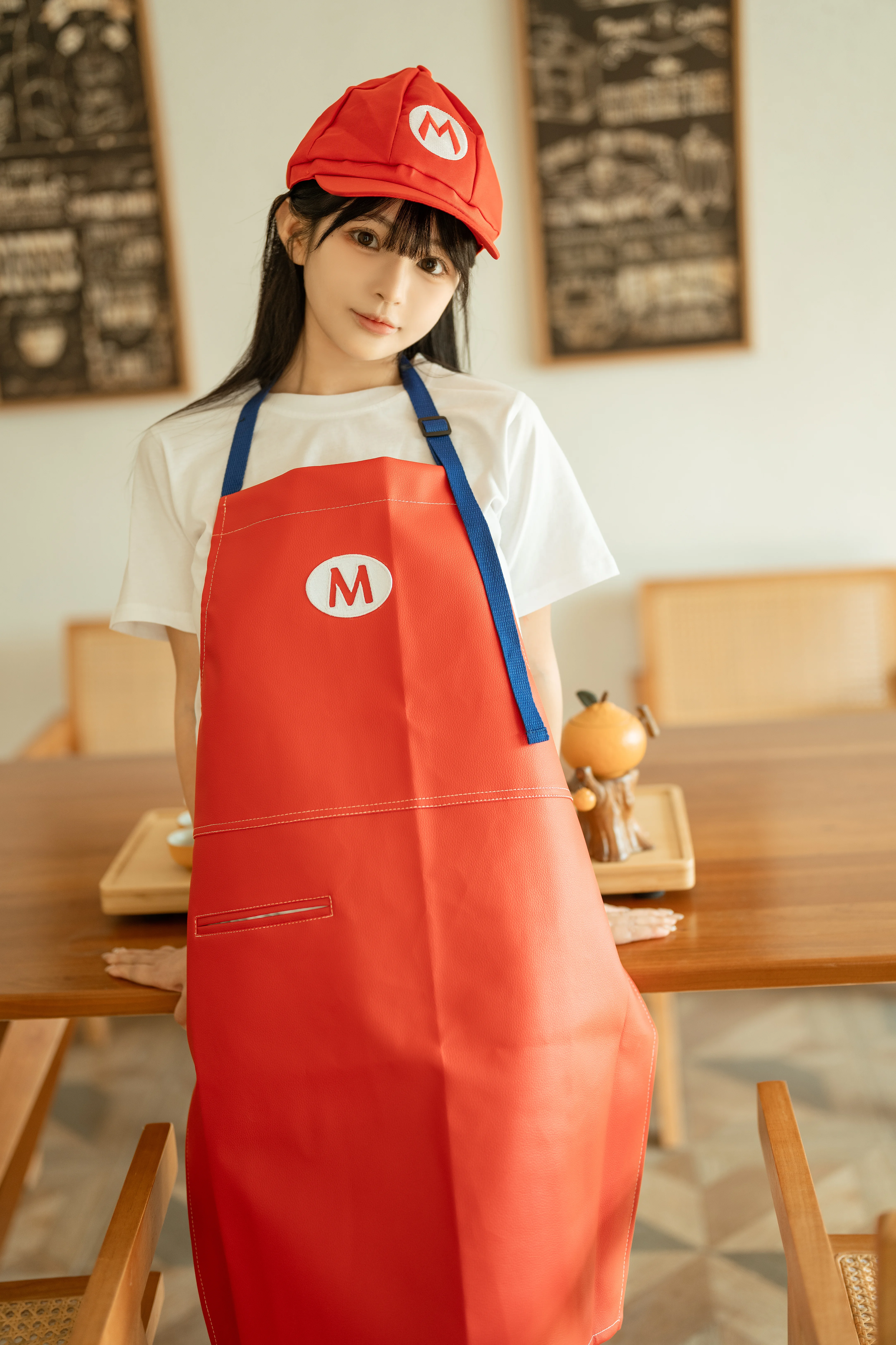 Ningning, Sakui - NO.117 Mario Apron [50P-919MB]