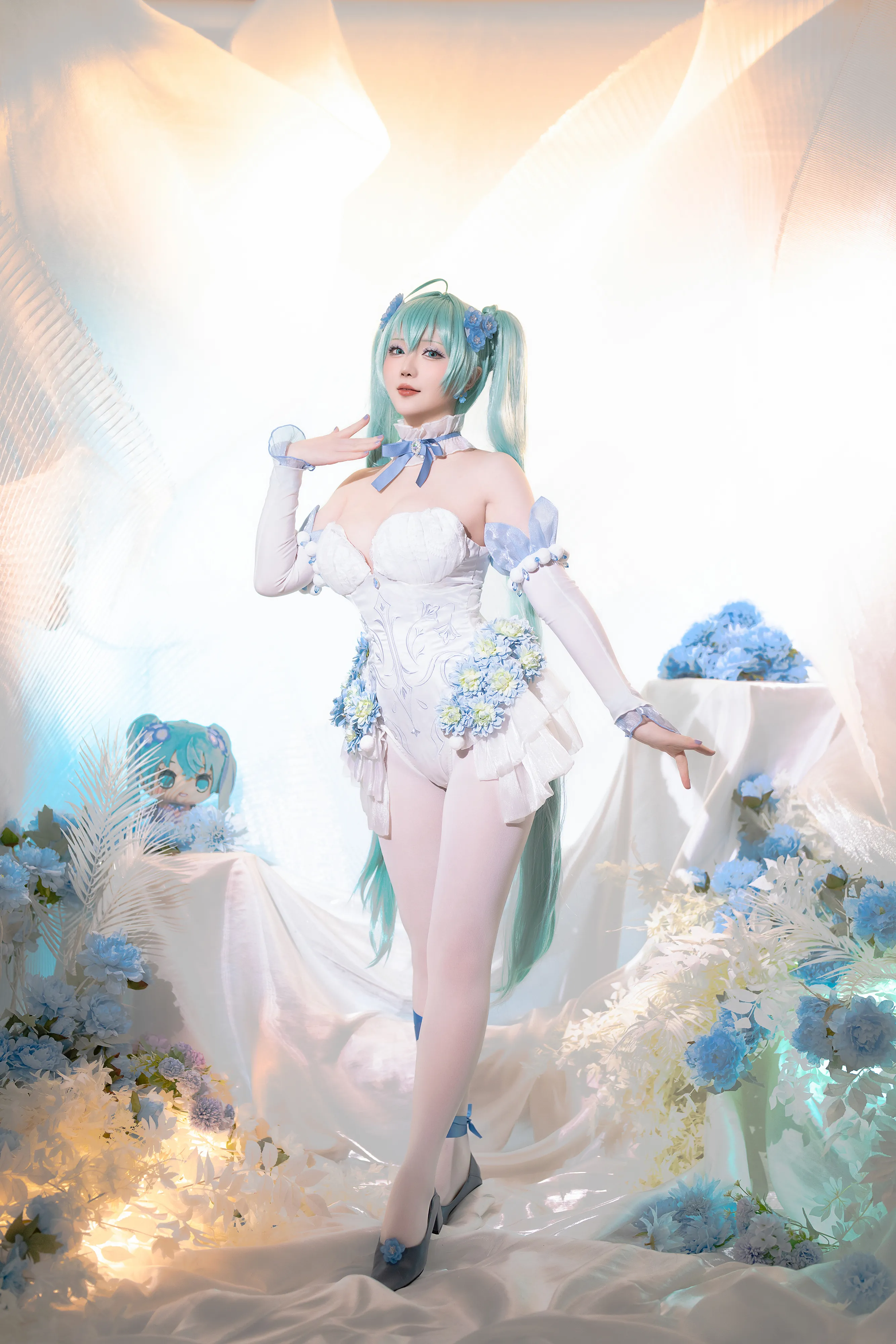 [COSPLAY] Star of the Dragon - NO.191 February 2024 Plan A Hatsune Miku Pink Butterfly Flower Elf [54P1V-4.51GB]