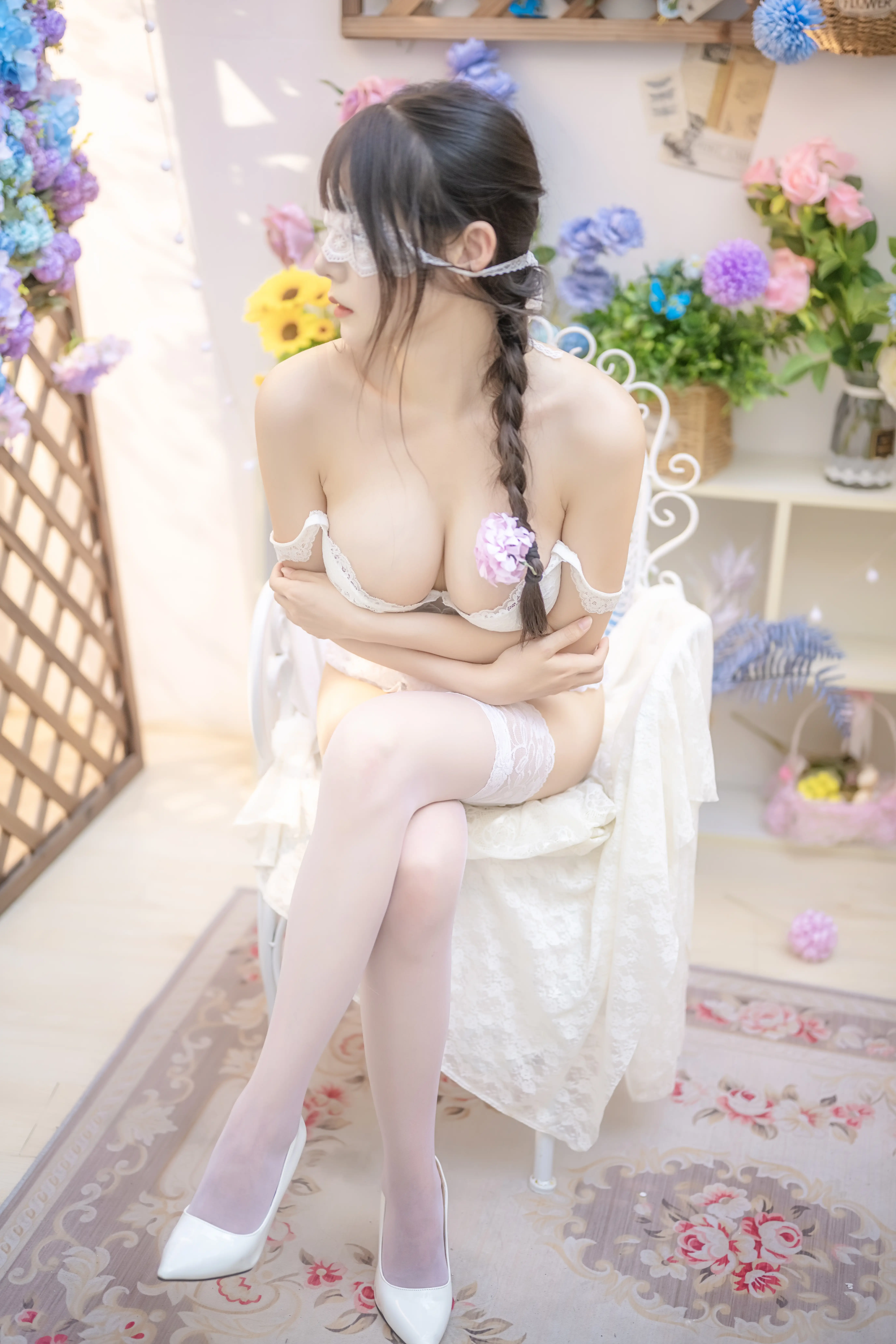 [COSPLAY] Vanilla Meow Lulu - NO.021 White Rose [49P2V-1.14GB]