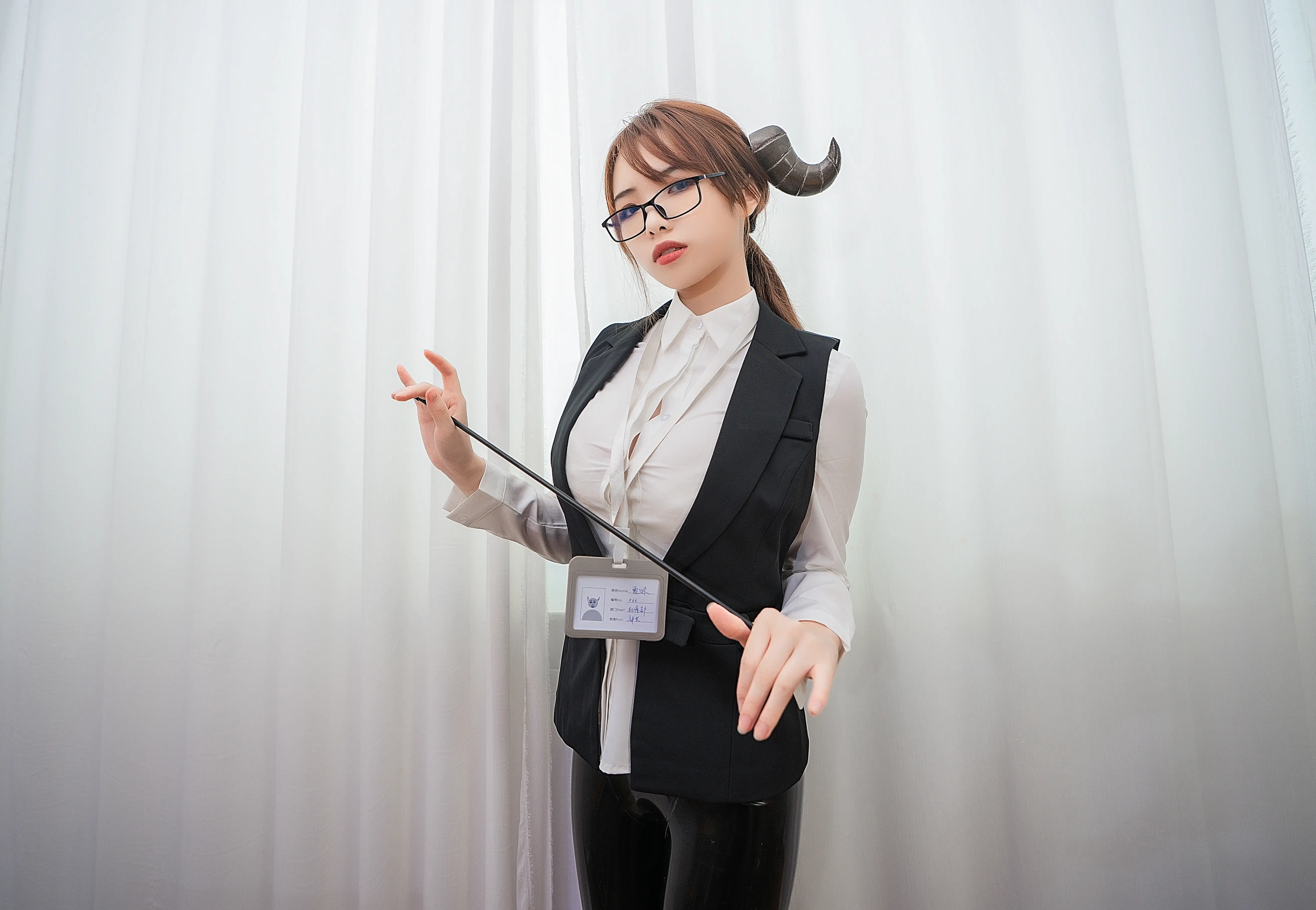 [COSPLAY] Wenmei is unreasonable - NO.020 Succubus book office devil [27P-427MB]