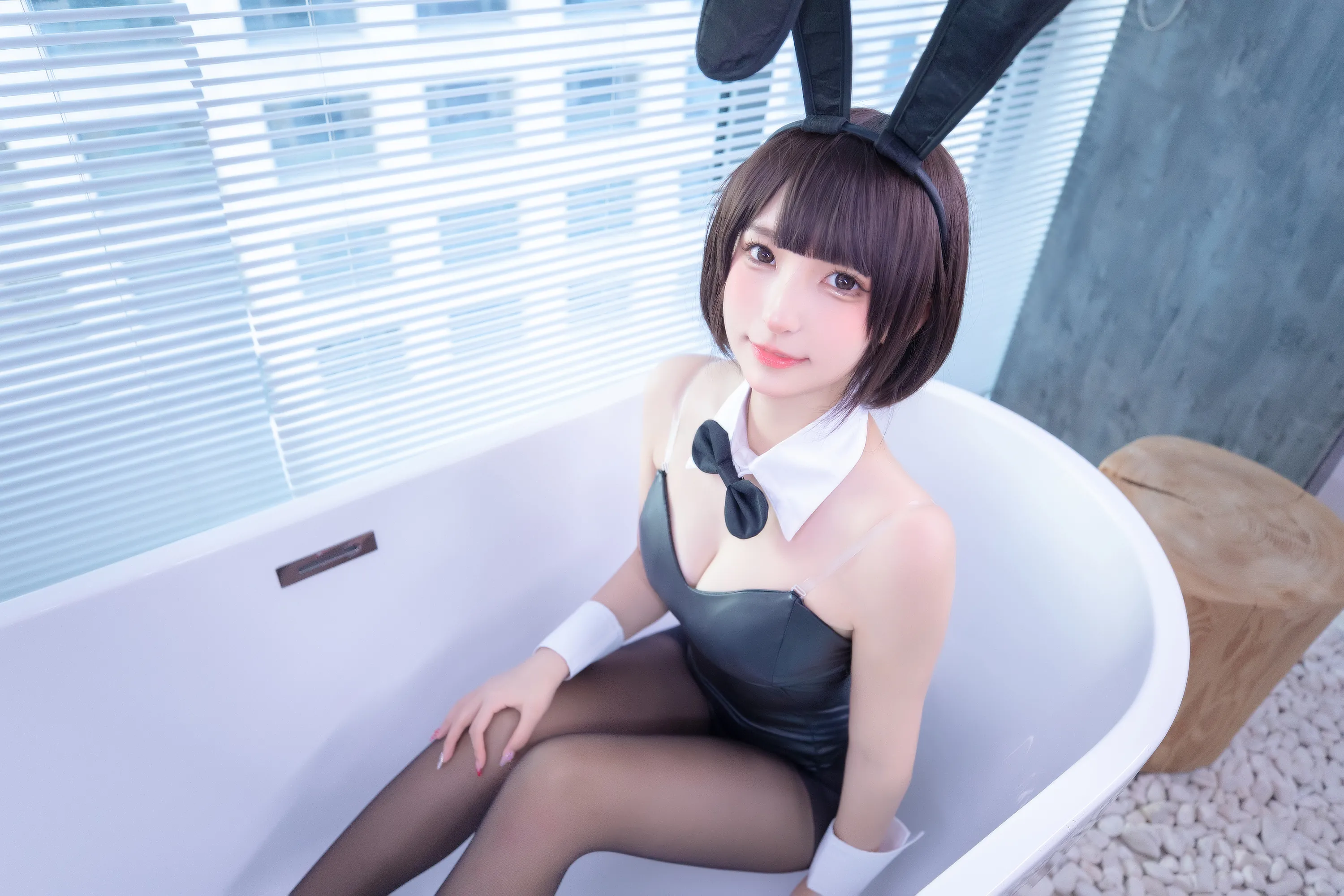 [COSPLAY] Kagurazaka Mafuyu - NO.082 Tsurugorou Shirou ãBunny Bubbleã[150P2V-828MB]