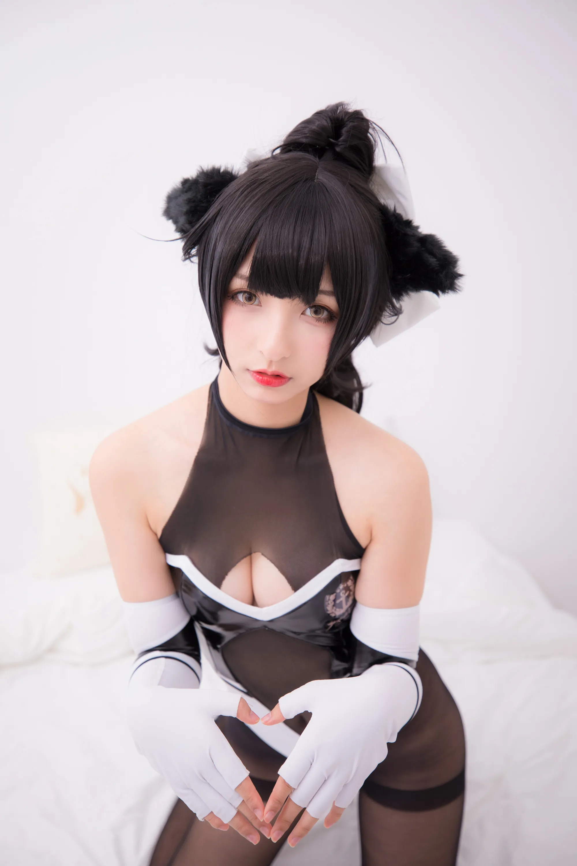 [COSPLAY] Kamikazuka Matsuki - NO.039 TAKAO-TIGHTS VER Black Silks [150P-358MB]