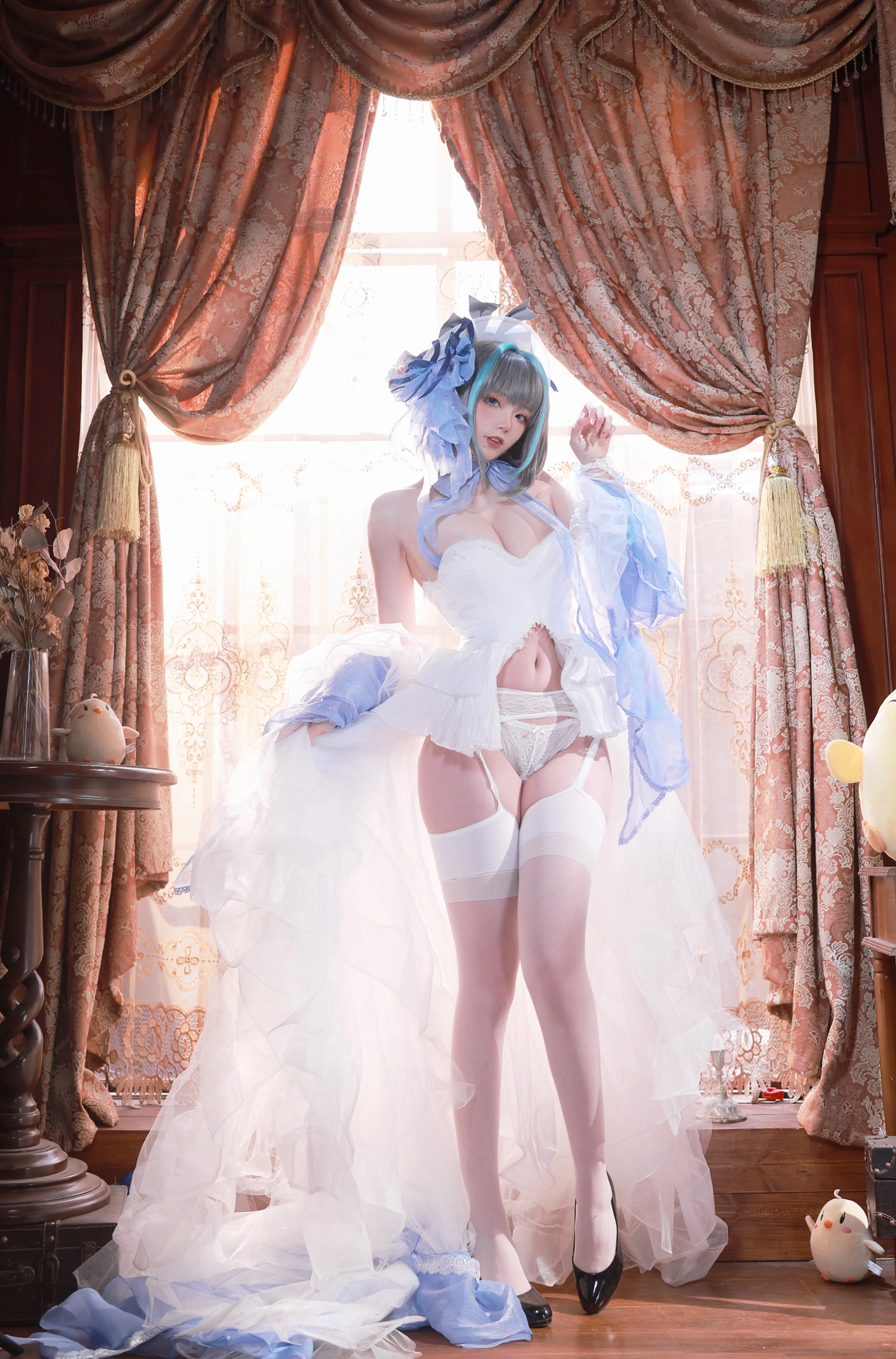 [COSPLAY] Cheese Block Wii - NO.035 Cheshire Dress [75P4V-637MB]