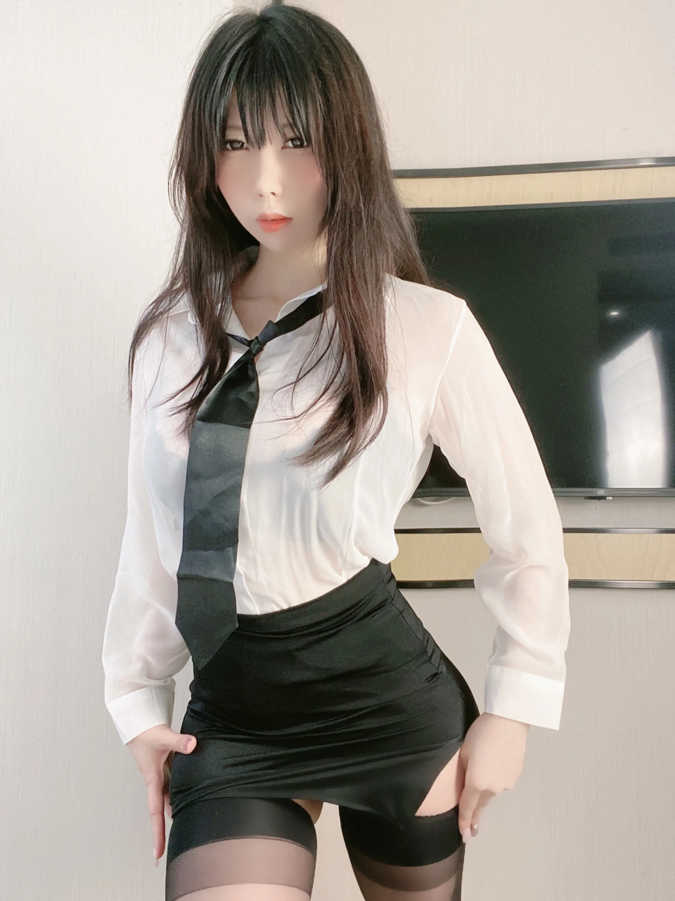 [COSPLAY] 2022-06-15 Sexy white shirt â  [16P-20.6MB]