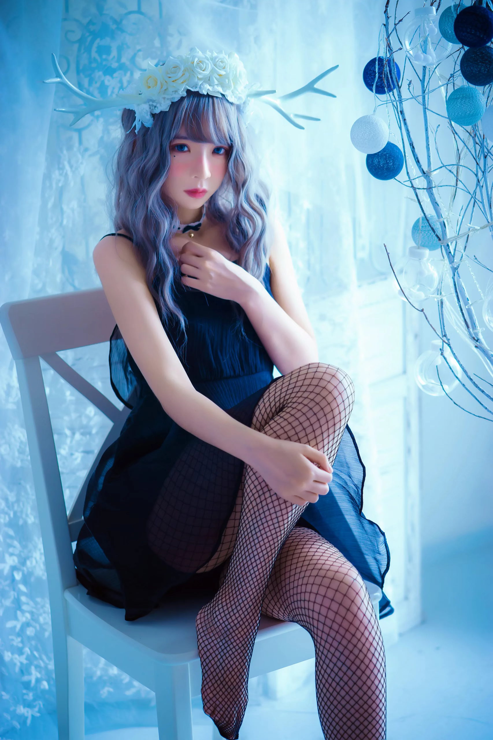 [COSPLAY] Crazy Catss - NO.055 Black Skirt Net Stockings [25P-259MB]
