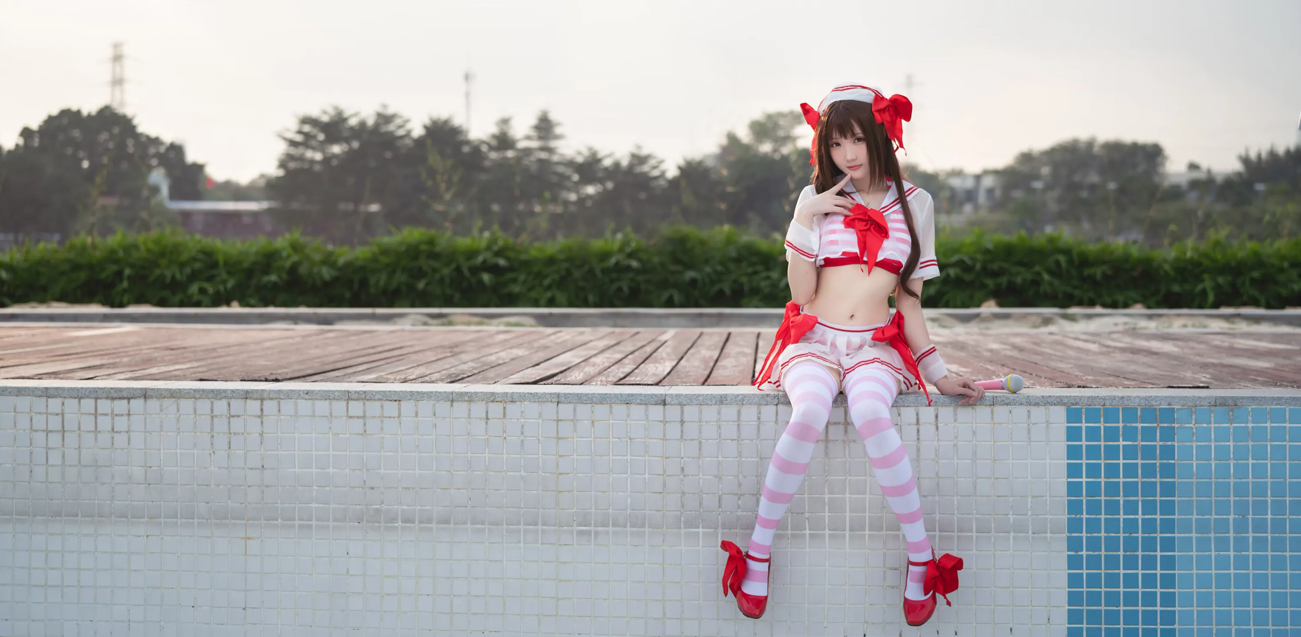 [COSPLAY] Guashi Jiang - NO.010 Shimamura Maoyue Swimsuit [30P-130MB]