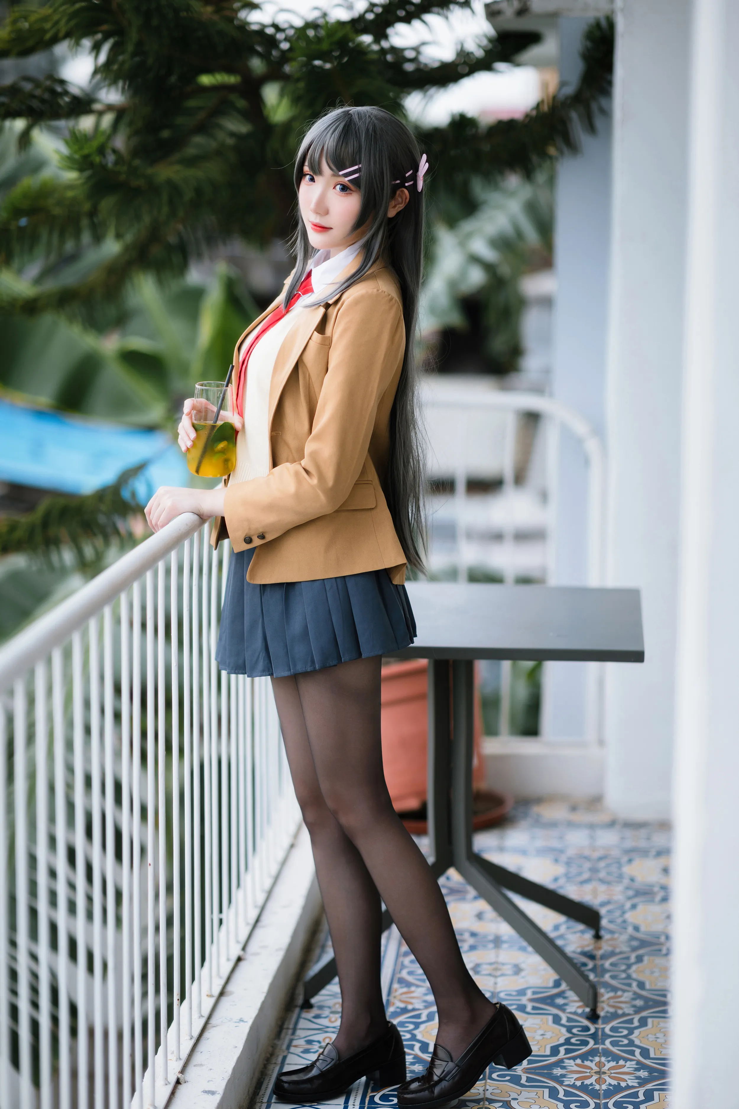 [COSPLAY] Guashi-NO.092 Sakurajima Mai School Uniform [20P-42MB]