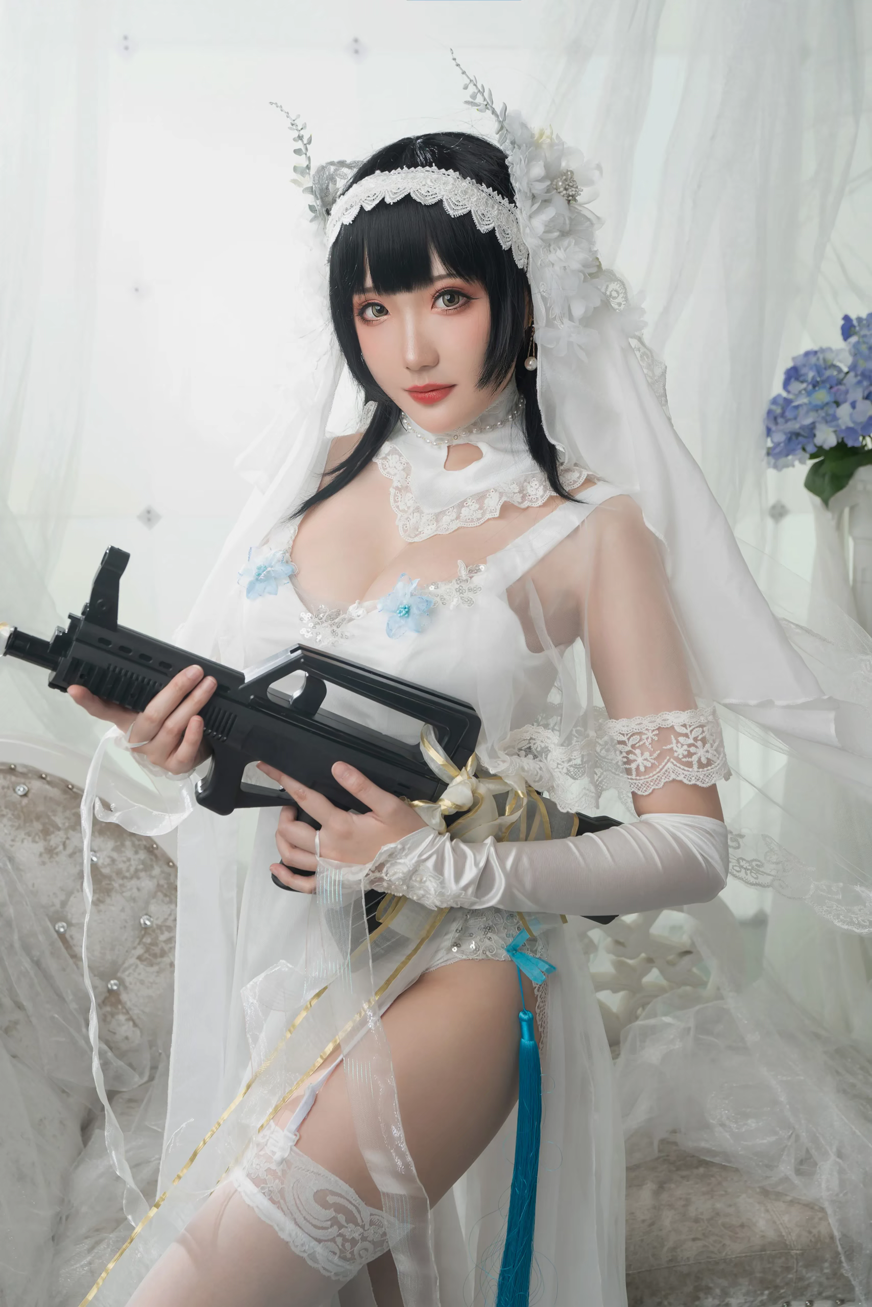 [COSPLAY] Guaxi Jiang - NO.038 95 style flower wedding [30P-130MB]