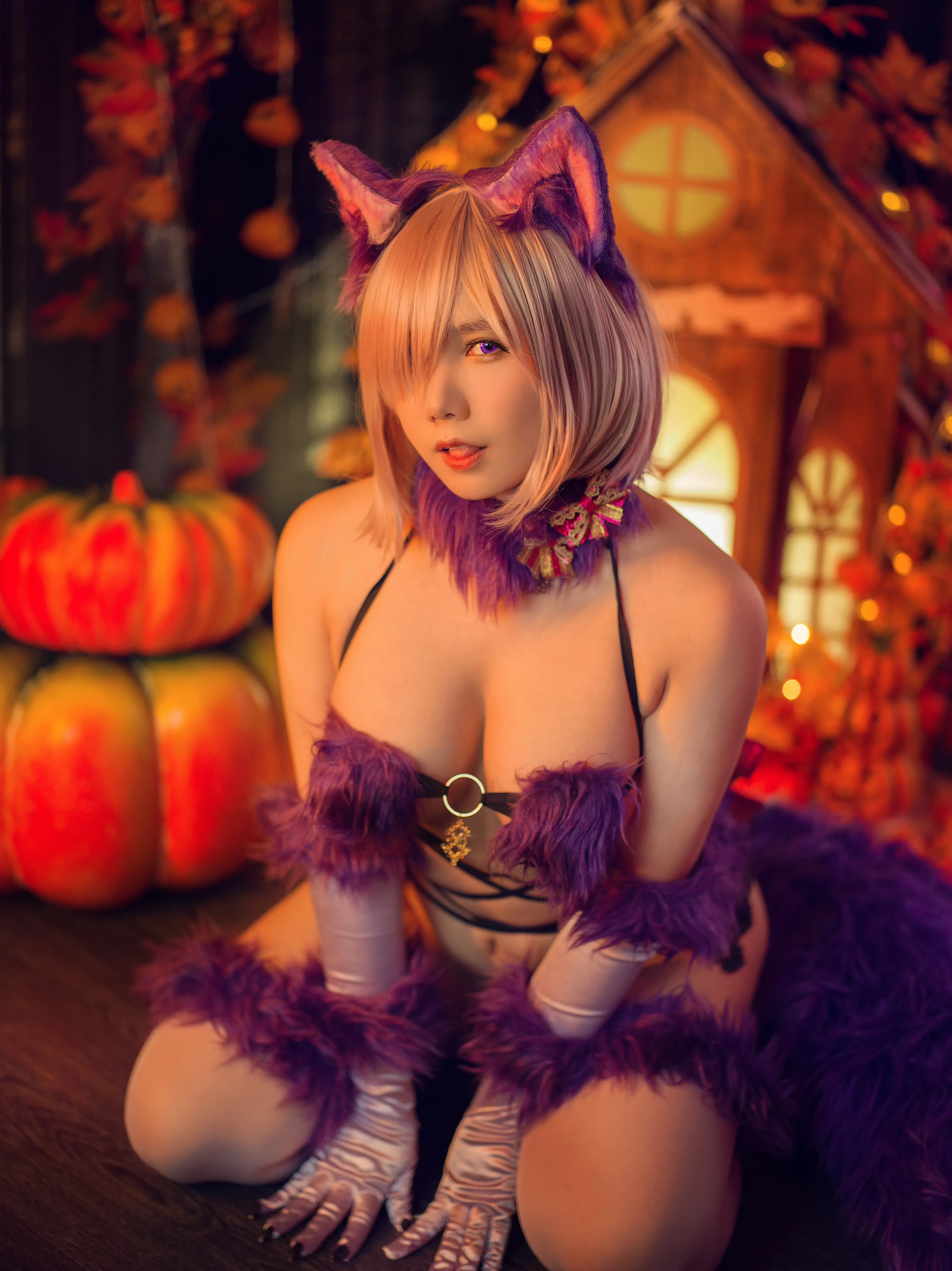 [COSPLAY] Mahua Sauce - NO.111 FGO Mashu [25P-219MB]