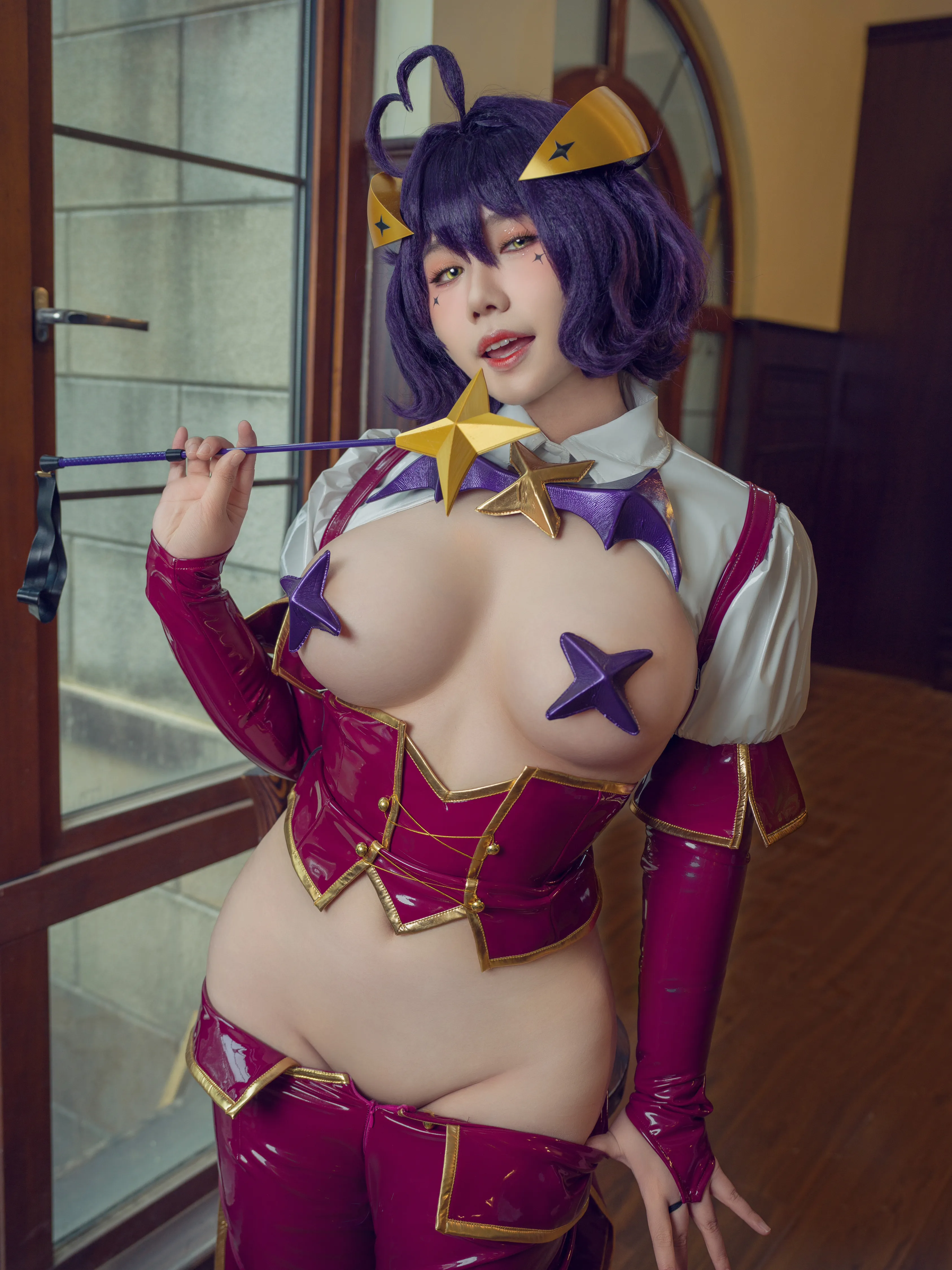 [COSPLAY] Mahuajiang - NO.083 Looking forward to becoming a magical girl Shiwu Tina [40P2V-549MB]