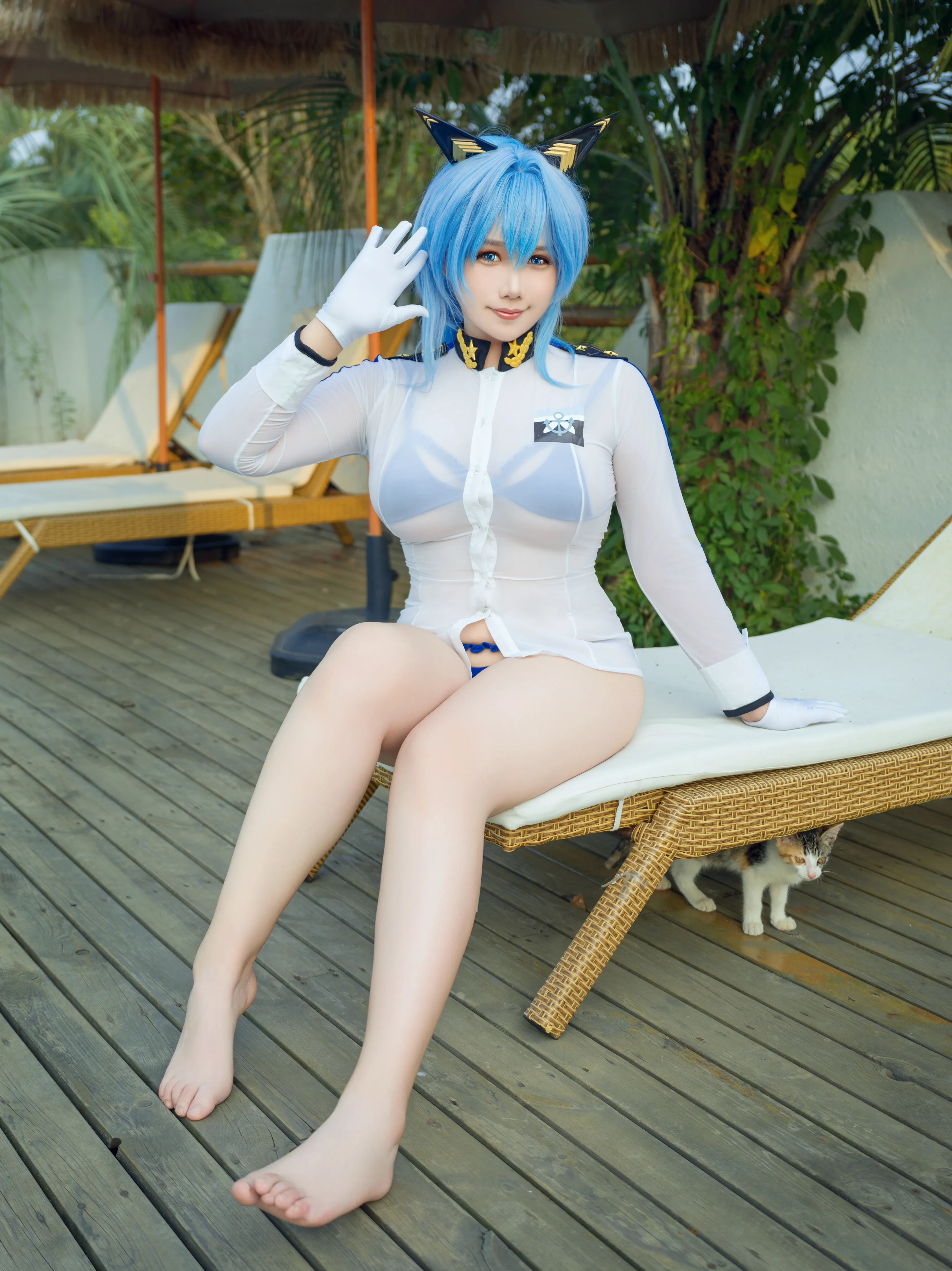 [COSPLAY] Mahuashu - NO.068 Helen Swimsuit [21P1V-276MB]