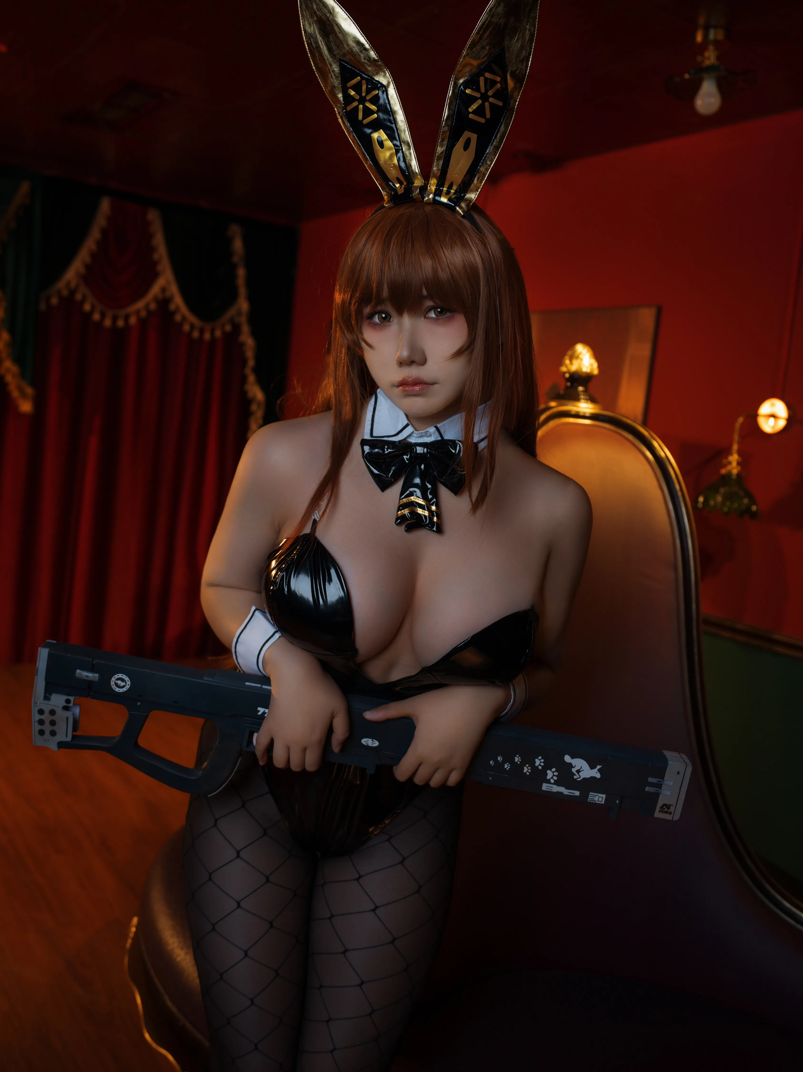 [COSPLAY] Mahuashu - NO.069 Black Rabbit [29P1V-331MB]