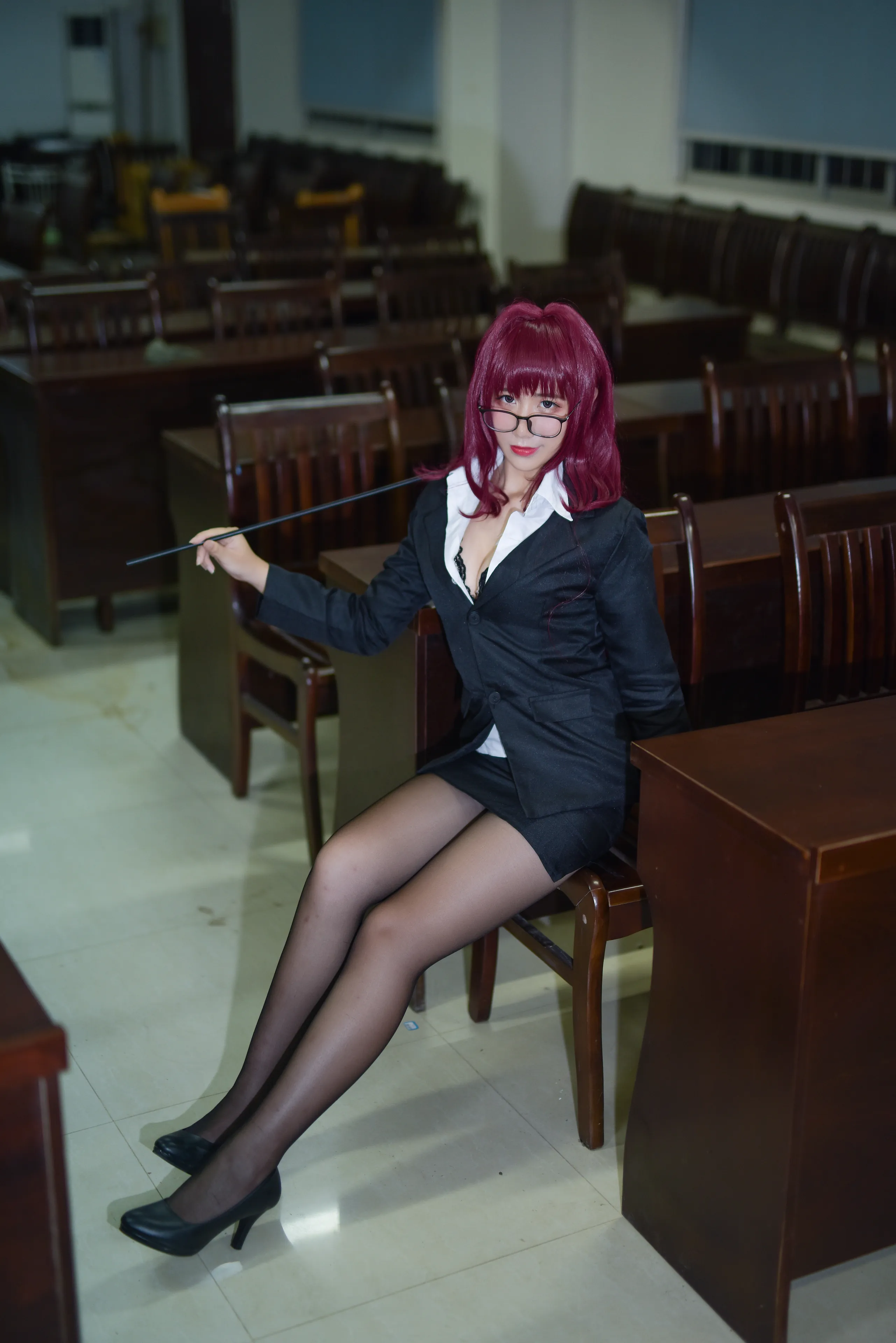 [COSPLAY] Nine Qu Jean - NO.020 Skaha Teacher [41P-320MB]