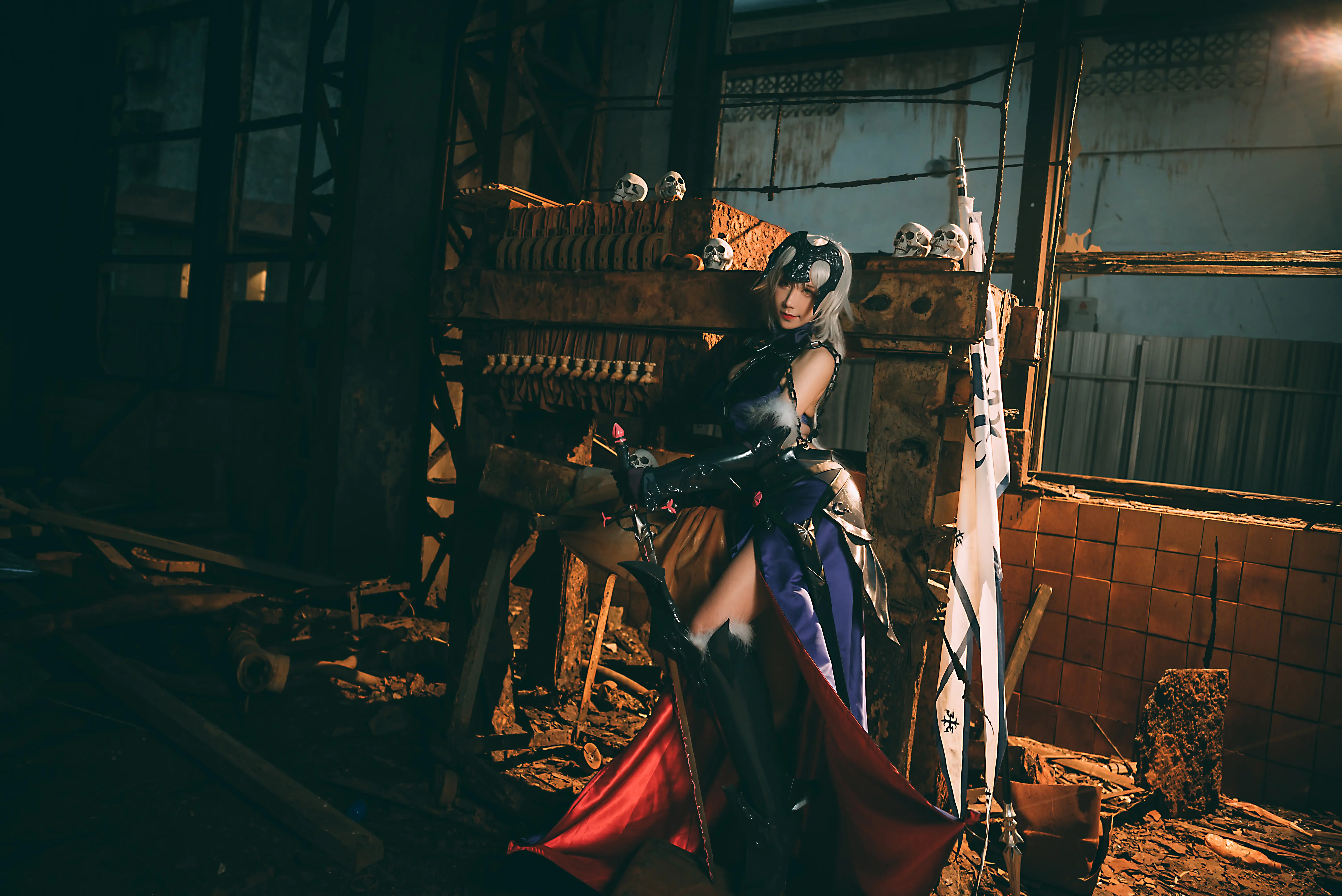 [COSPLAY] Nine-Curve Jean - NO.010 Black Joan of Arc [20P-138MB]