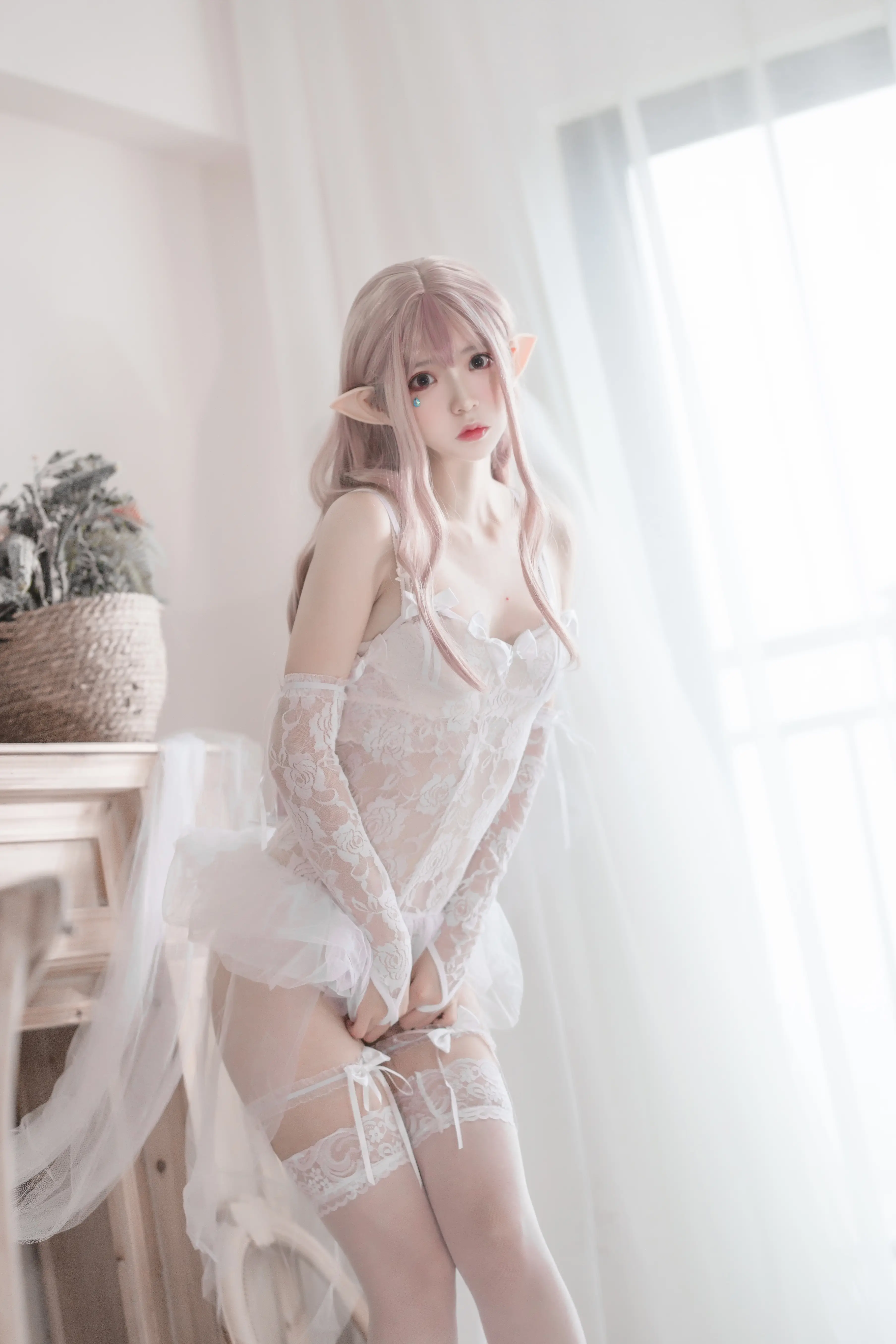 [COSPLAY] Crazy Catss - NO.045 Pure White Elf [29P-937MB]