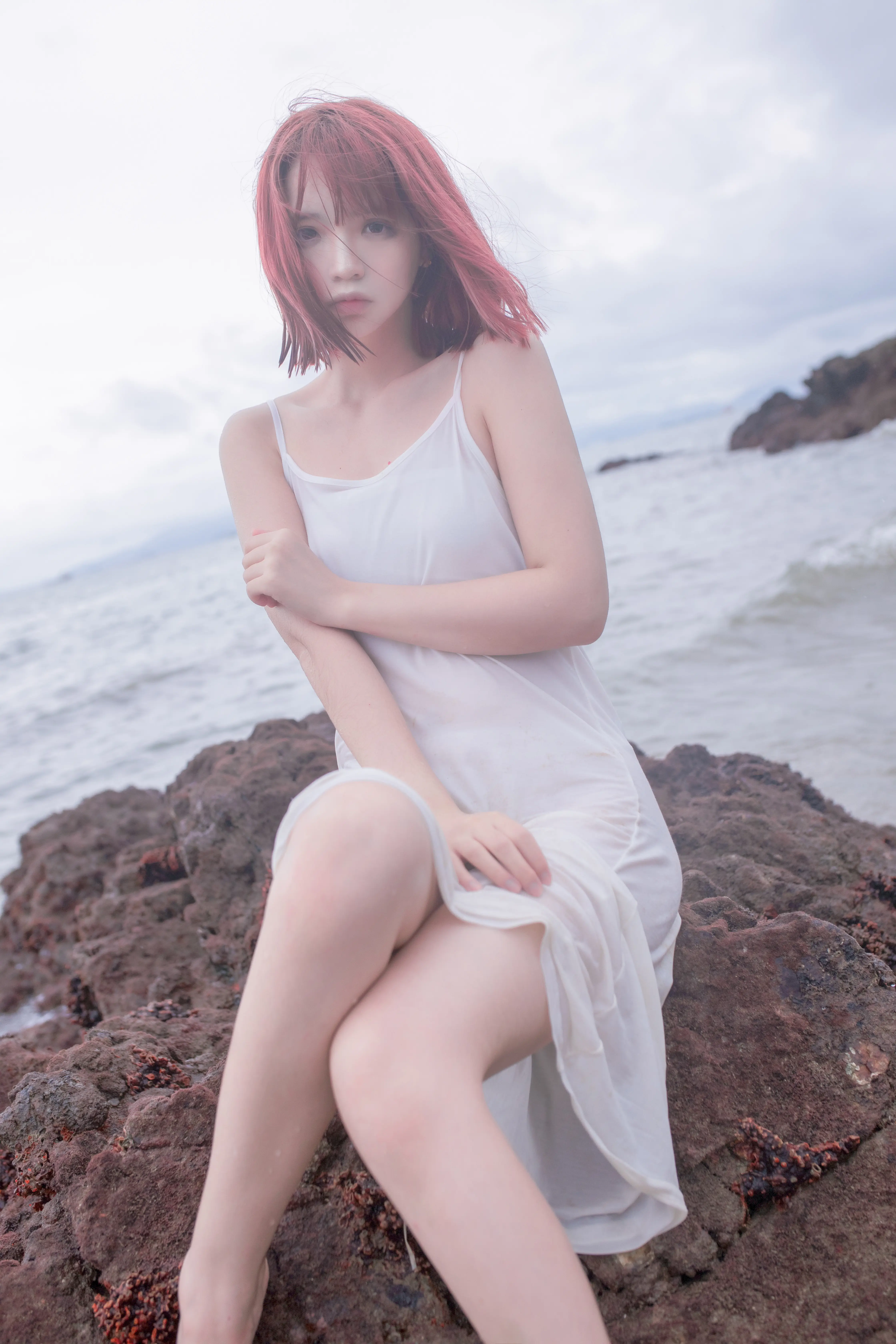 [COSPLAY] Crazy Catss - NO.058 White Sweater [9P-133MB]