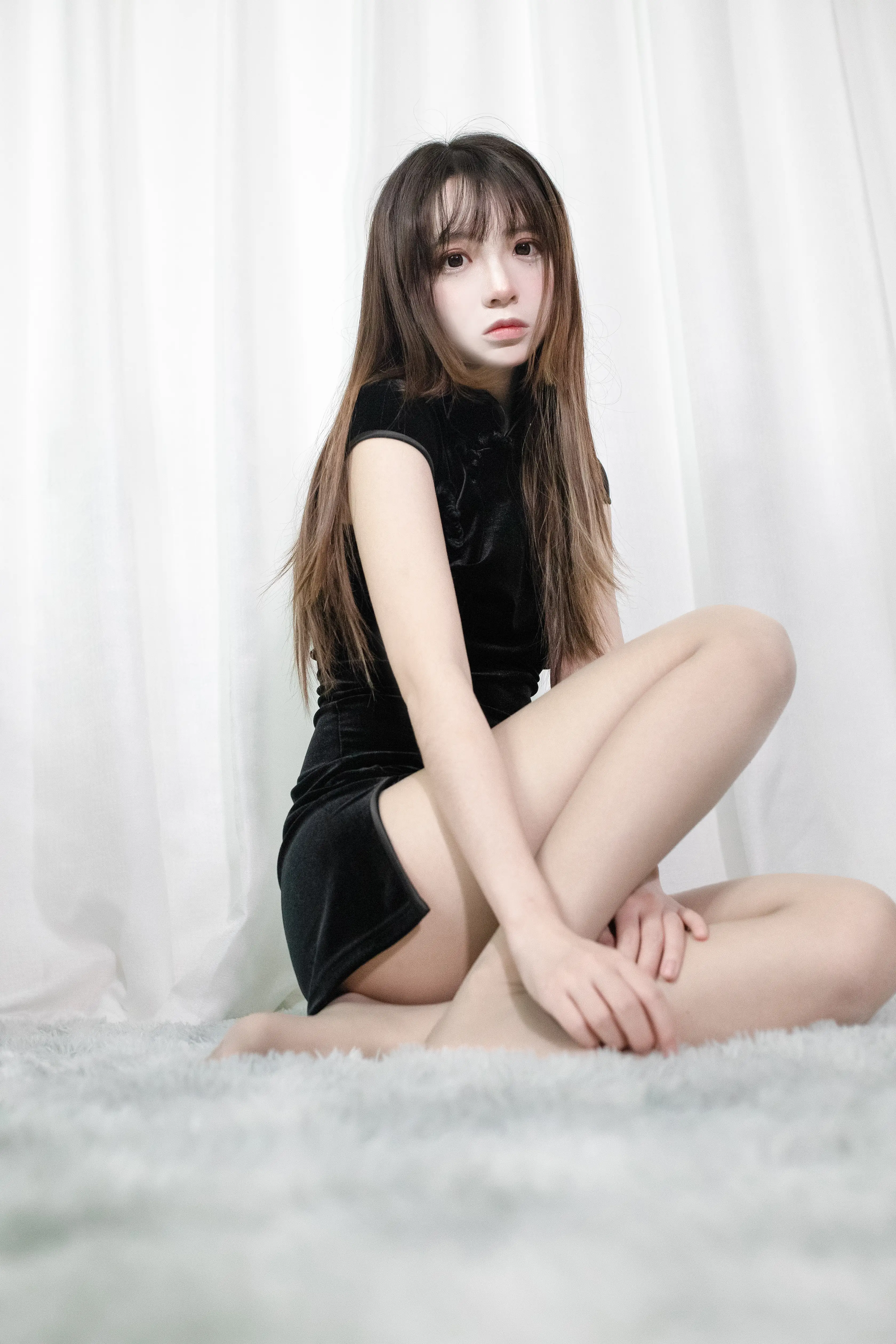 [COSPLAY] Crazy Catss - NO.074 Black Cheongsam [20P-240MB]