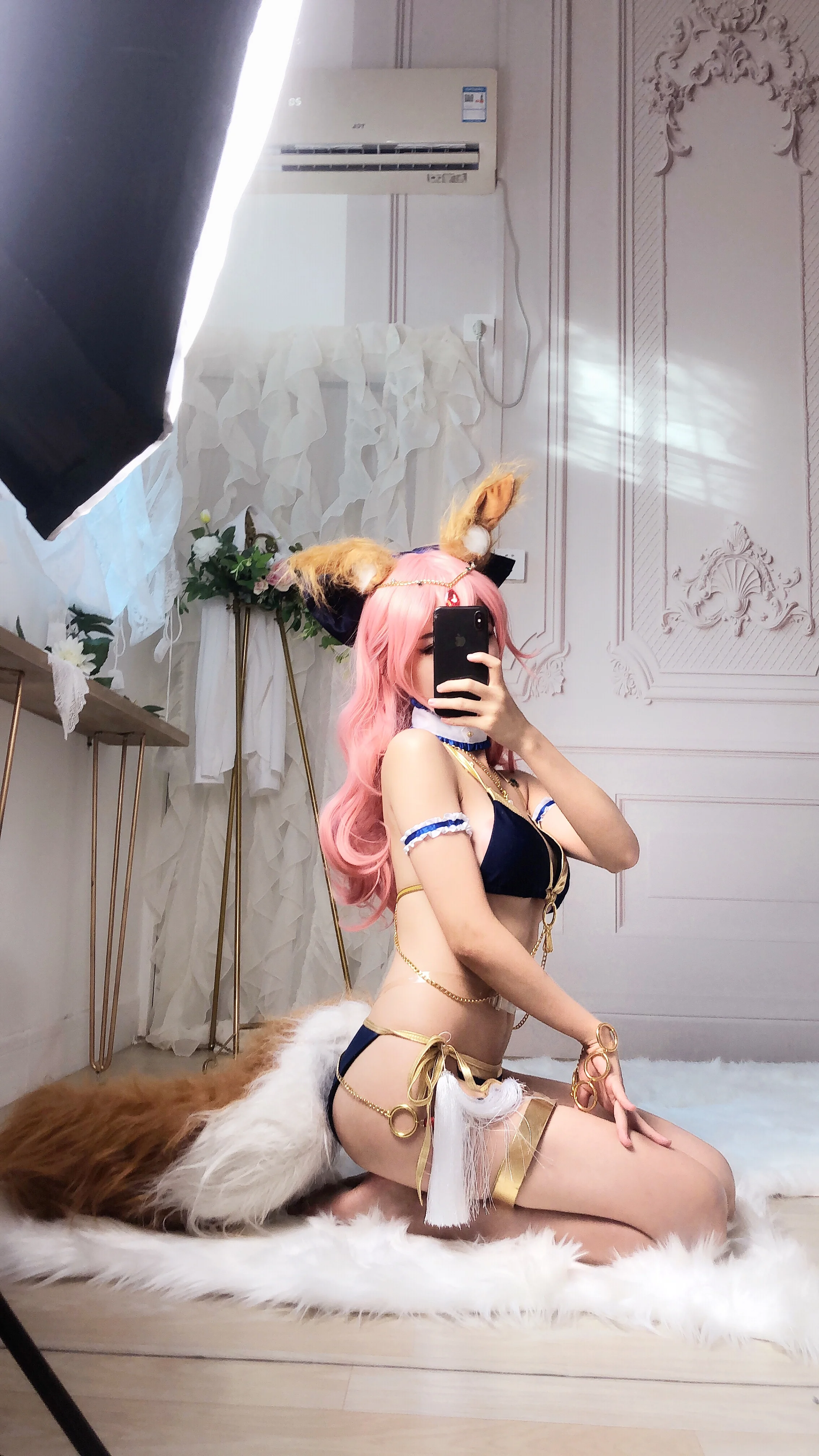 [COSPLAY] Dou Niang-Riso-NO.049 Tamamomae Dancer [37P1V-189MB]