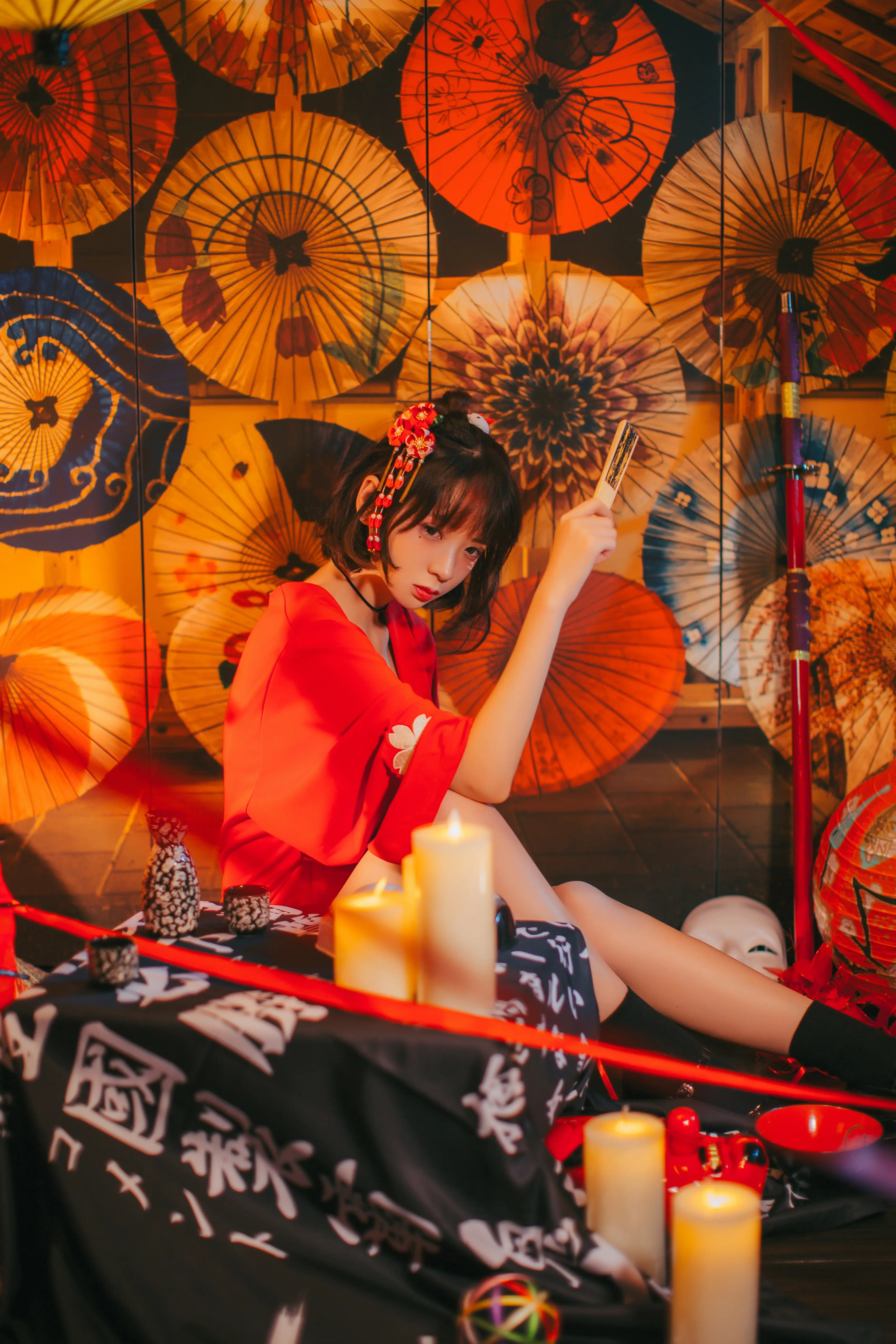 [COSPLAY] Crazy Catss - NO.010 Red Feather Clothes [15P-192MB]