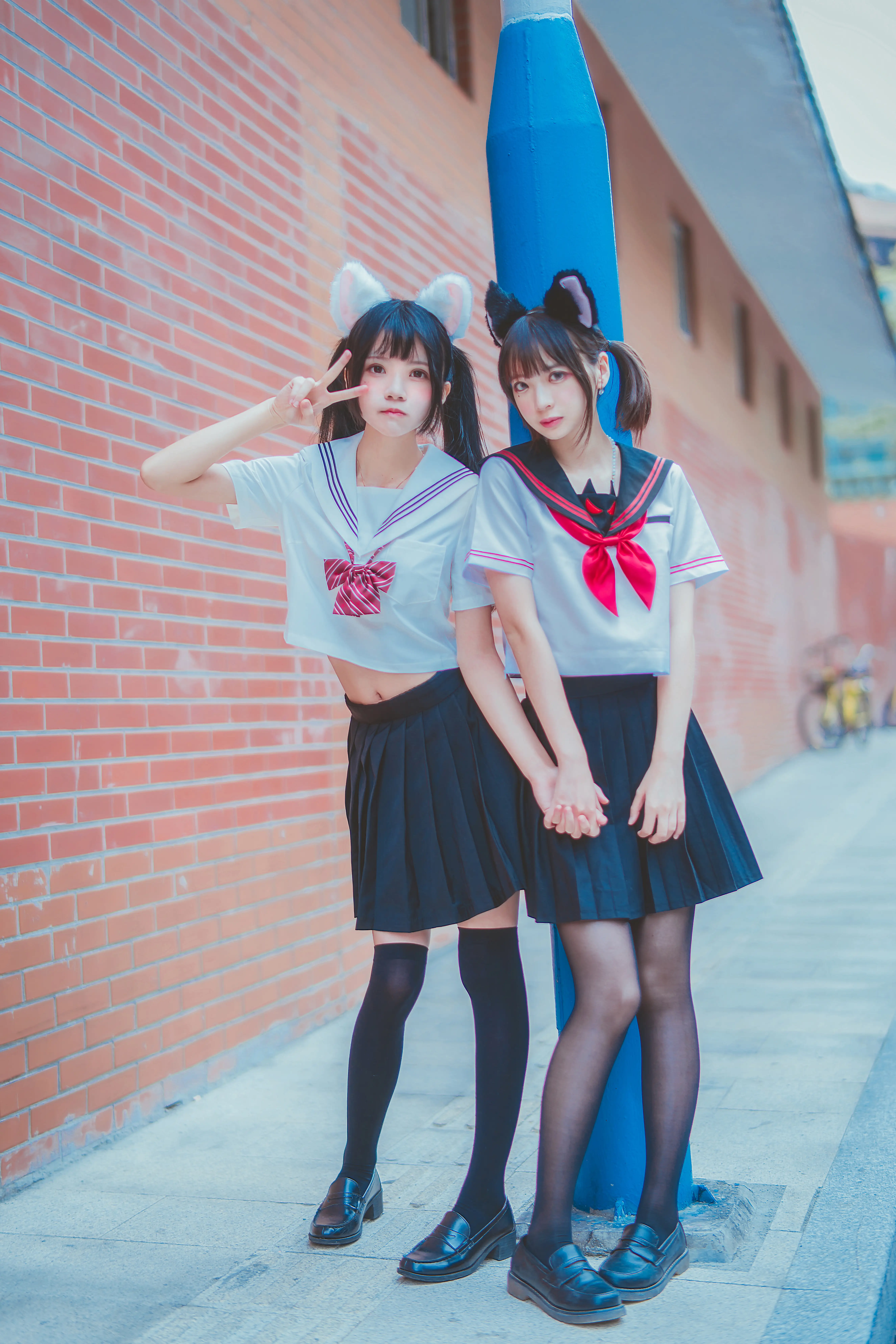 [COSPLAY] Crazy Catss - NO.023 Huahua Online & Chapterss_JK Lily 2 [33P-393MB]