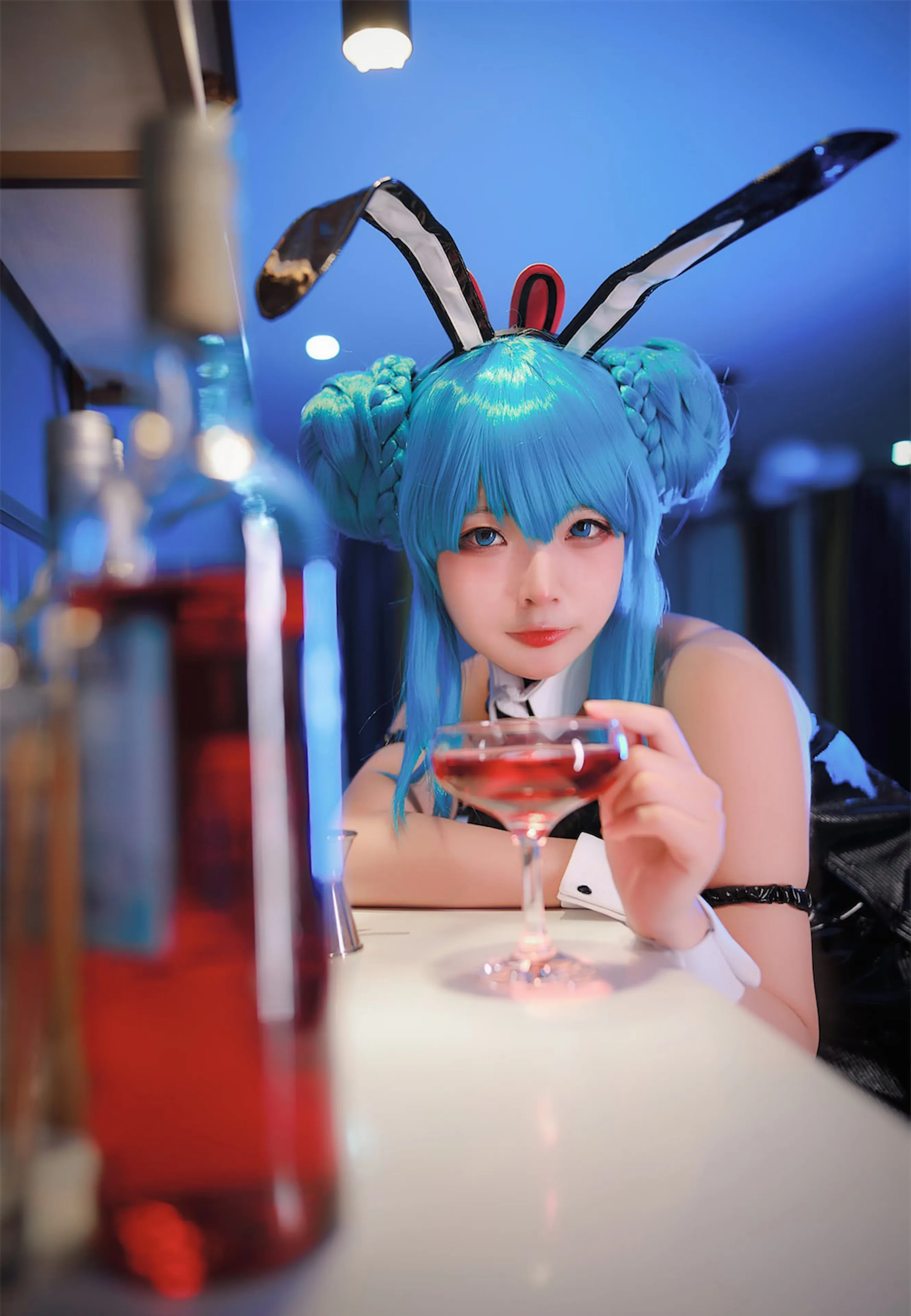 [COSPLAY] yuuhui Yuhui - NO.024 Hatsune Black Rabbit [47P-253MB]