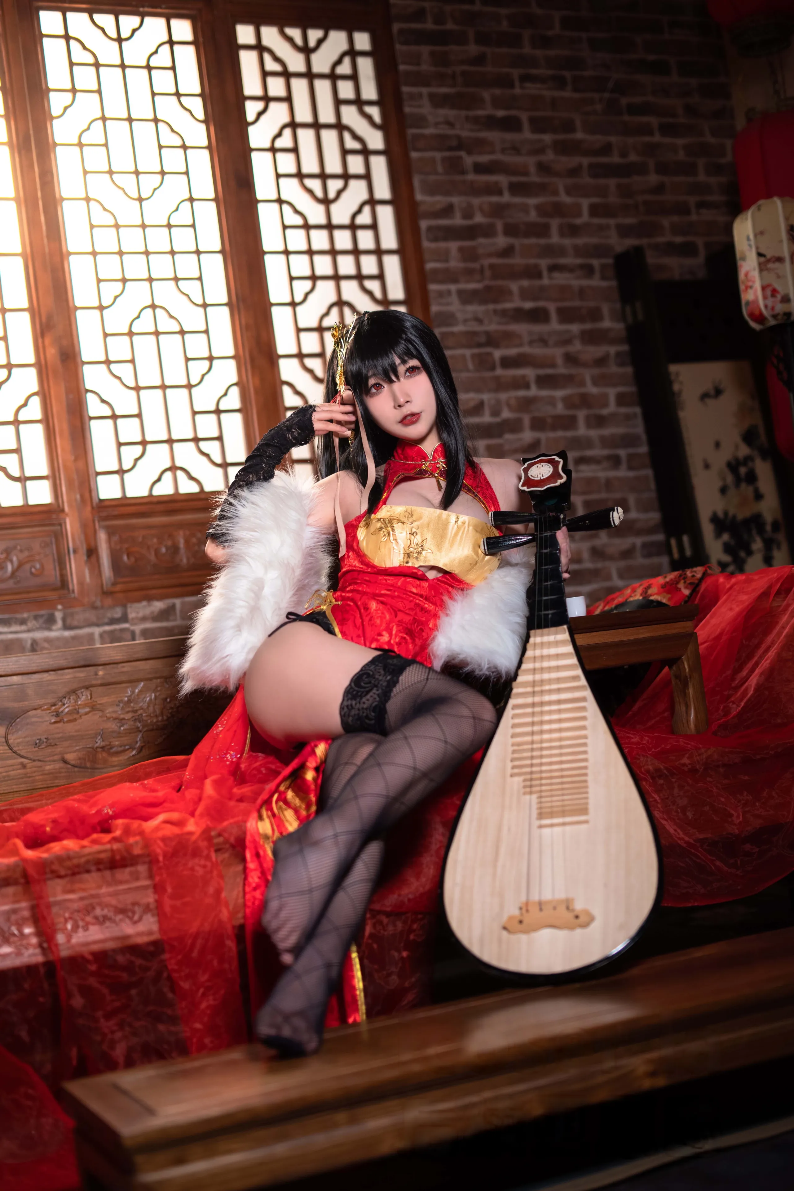 [COSPLAY] yuuhui Yuhui - NO.096 Azur Blue Route Dafeng Cheongsam [23P-148MB]