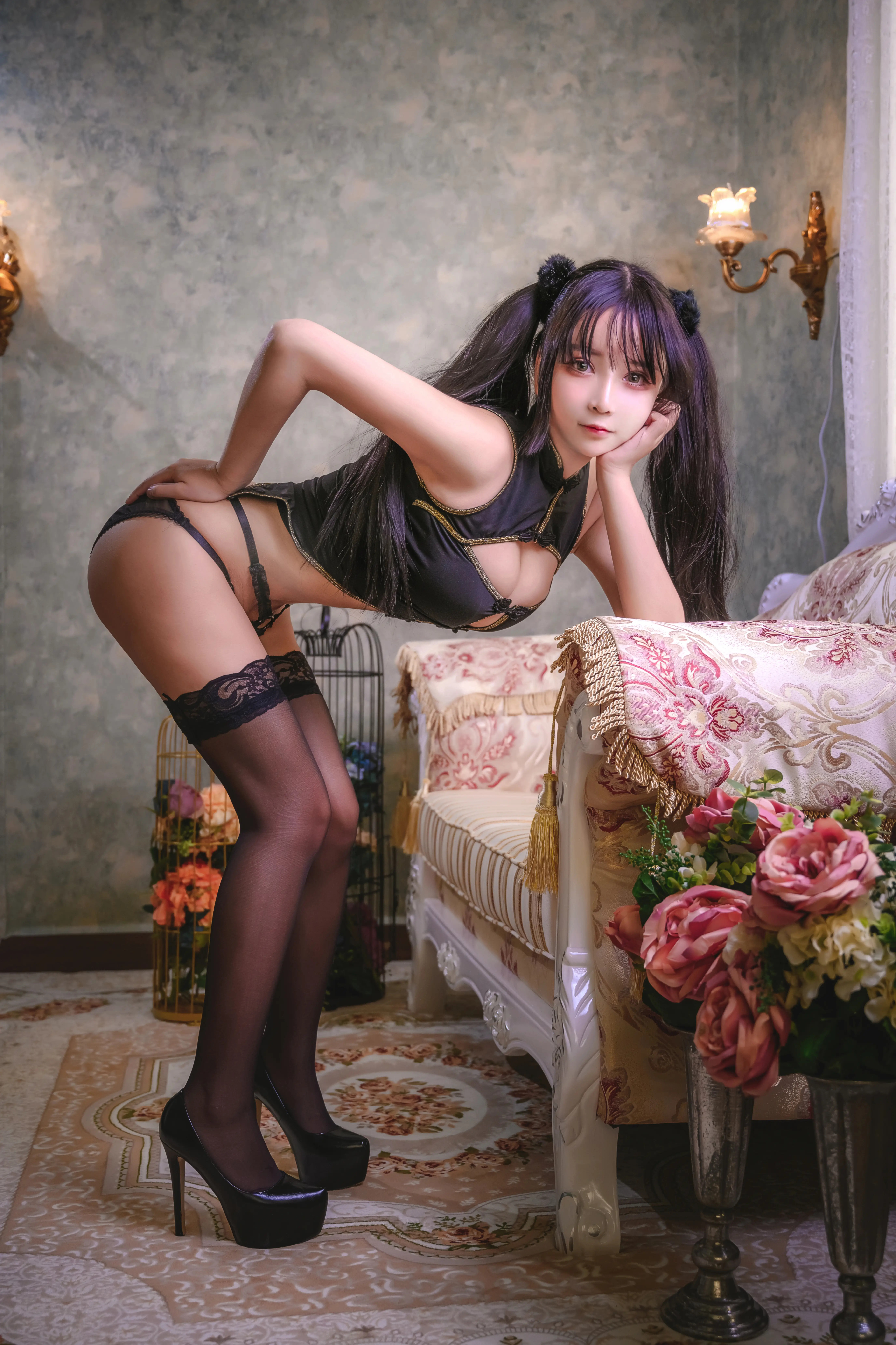 [Cosplay] Take Mo Zi A away - NO.019 Double ponytail [35P-701MB]