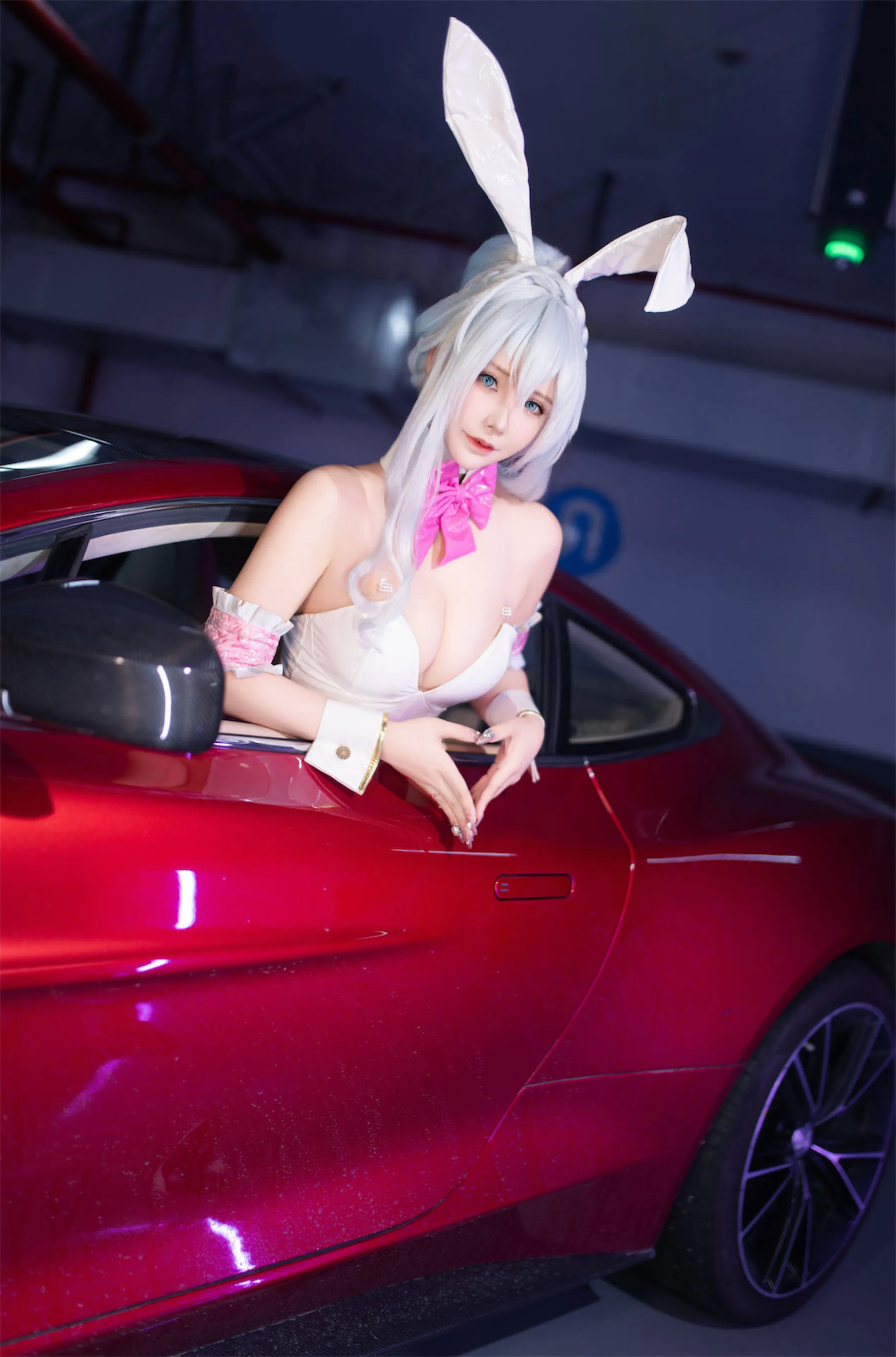 [Cosplay] Giveaway Snow Girl Sports Car Bunny Girl [27P]
