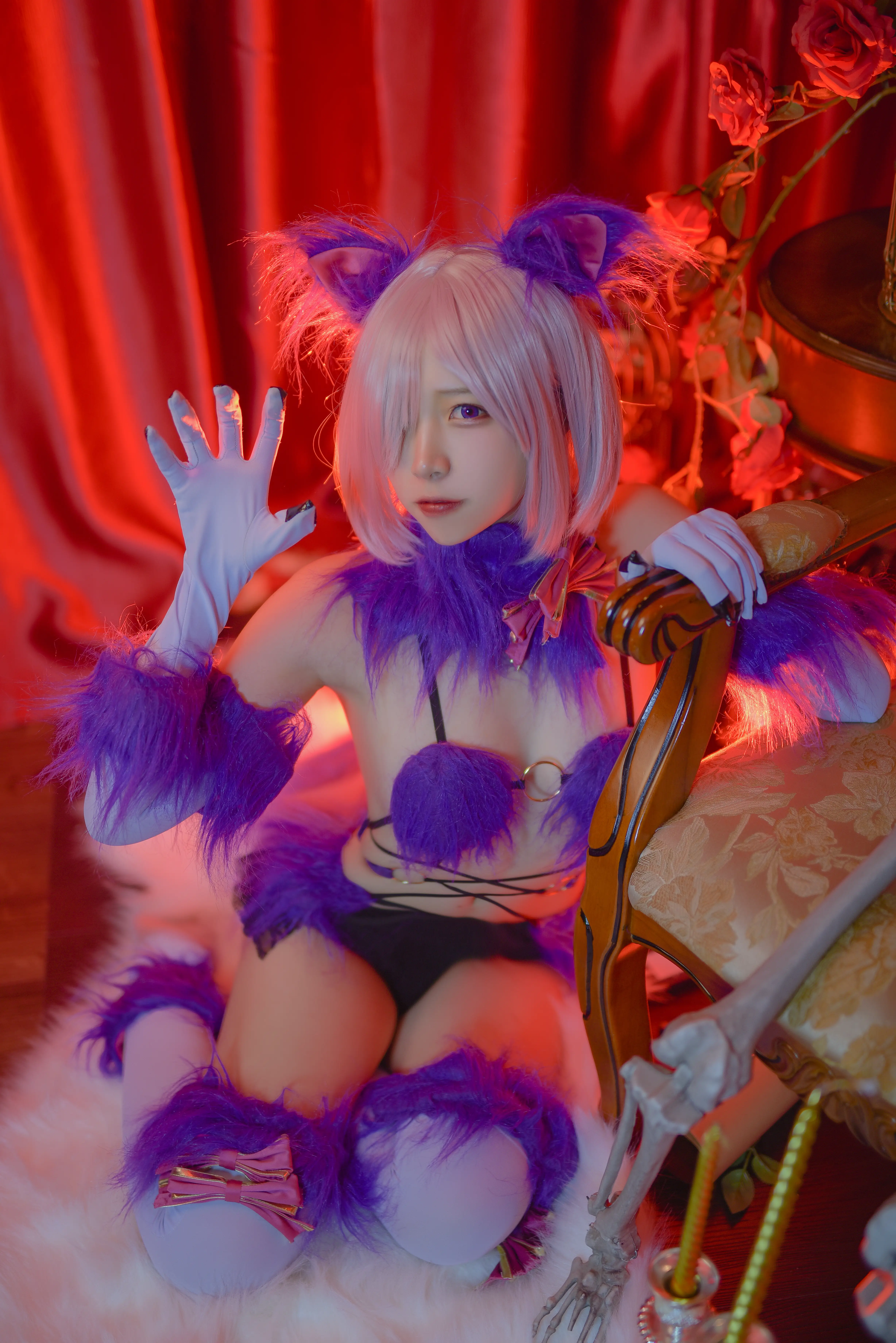 [Cosplay] Nisa Nisa - NO.003 Fate Mashu Halloween [23P-660MB]