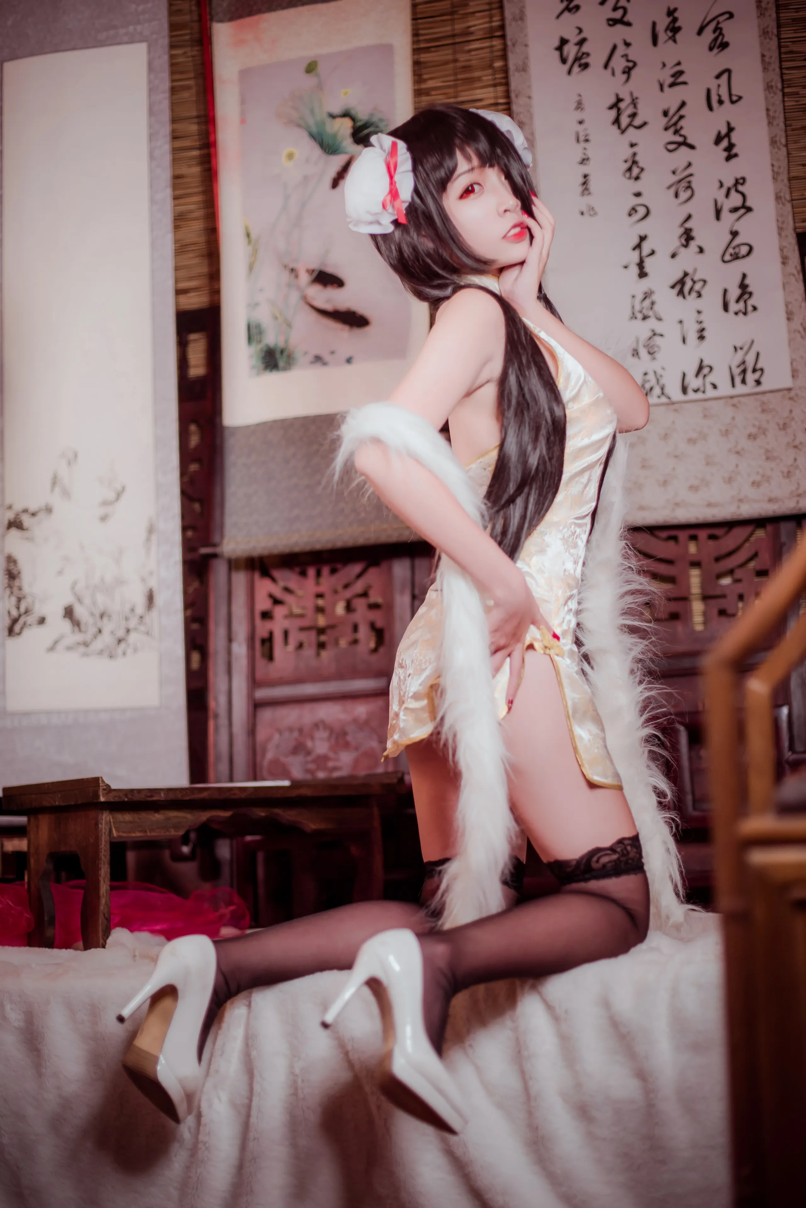 [Cosplay] Nisa Nisa - NO.019 Kuang San Cheongsam [31P-69MB]