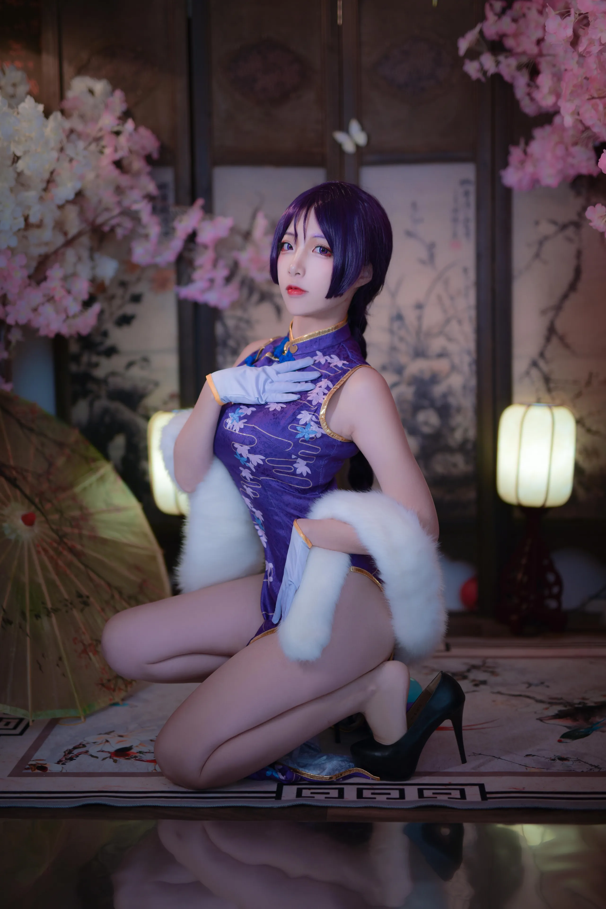 [Cosplay] Nisa Nisa - NO.023 Fate milky cheongsam [20P-29MB]