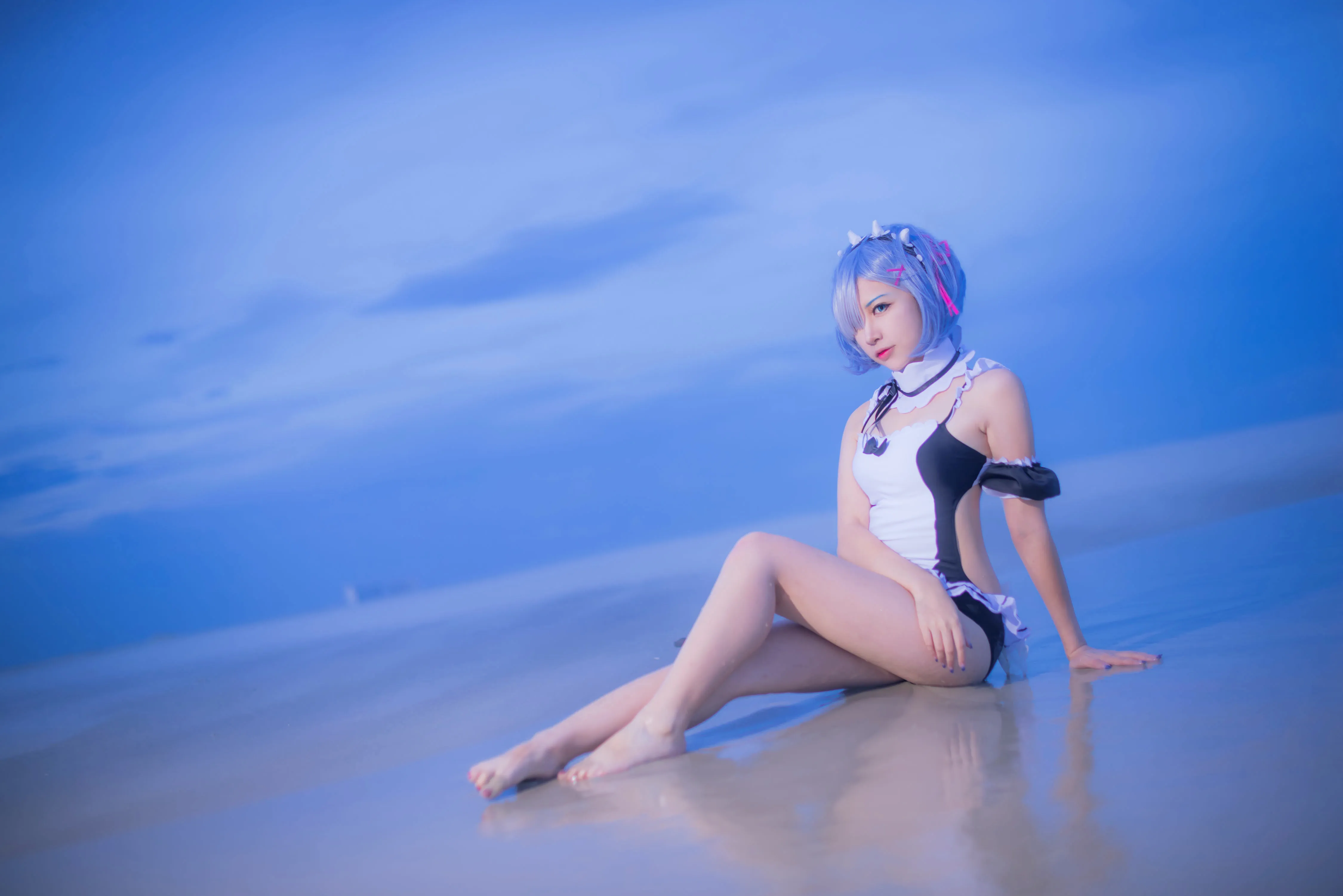 [Cosplay] Nisa Nisa - NO.036 Rem Beach [10P-13MB]