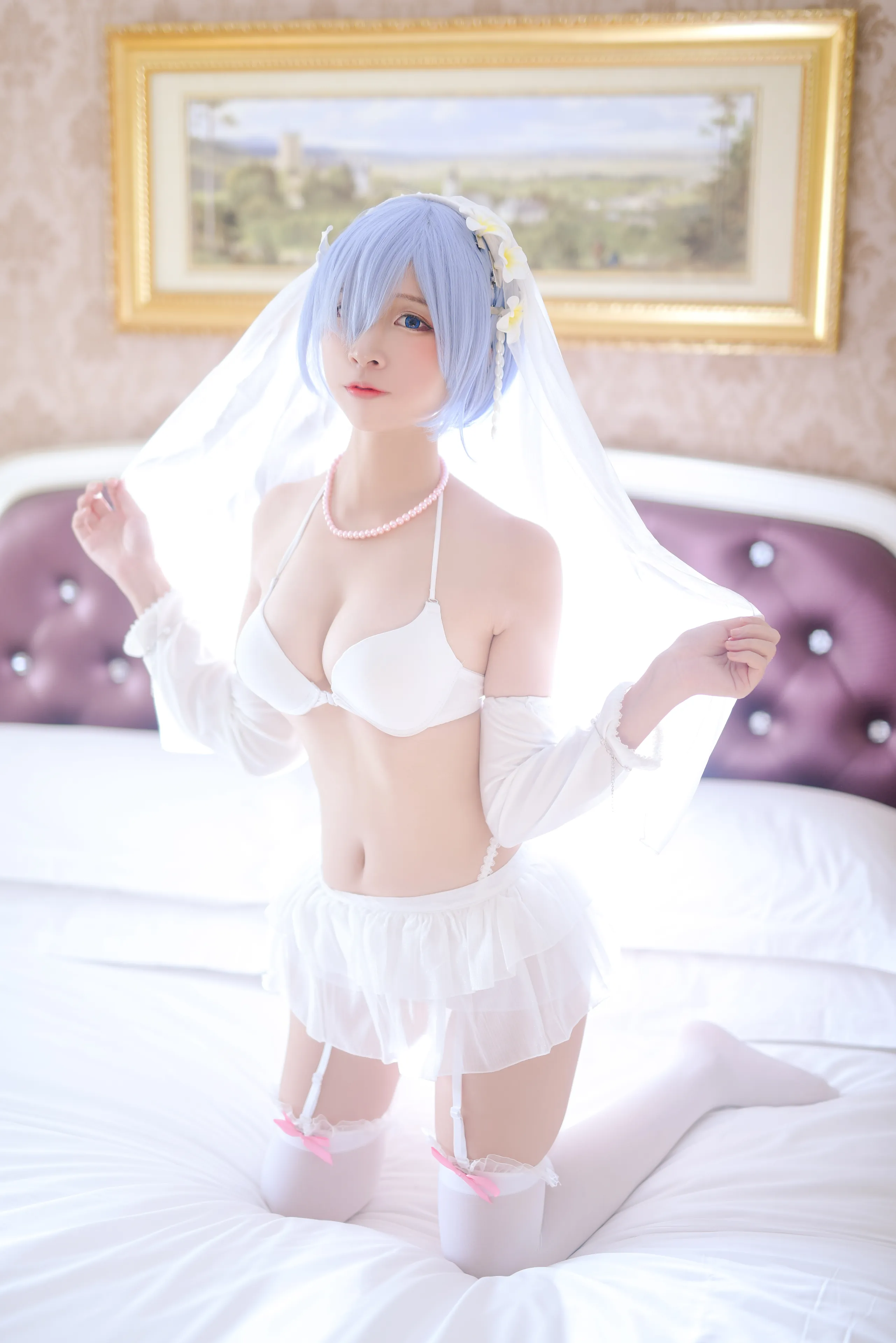 [Cosplay] Nisa Nisa - NO.038 Rem Wedding Dress [35P-96MB]