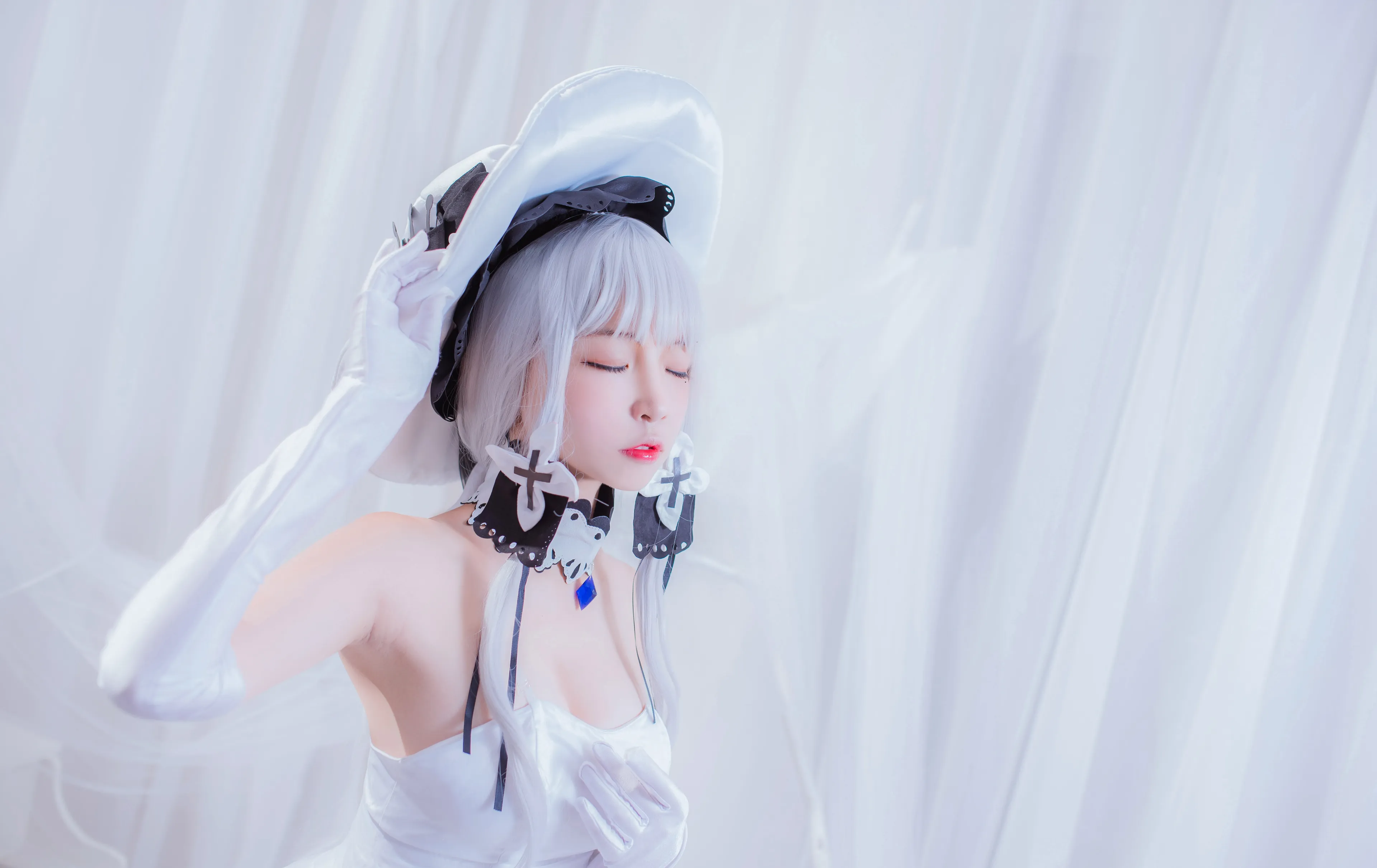 [Cosplay] Nisa Nisa - NO.066 Azur Blue Route Glory [36P-134MB]